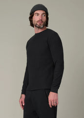 LONG SLEEVE WAFFLE TEE