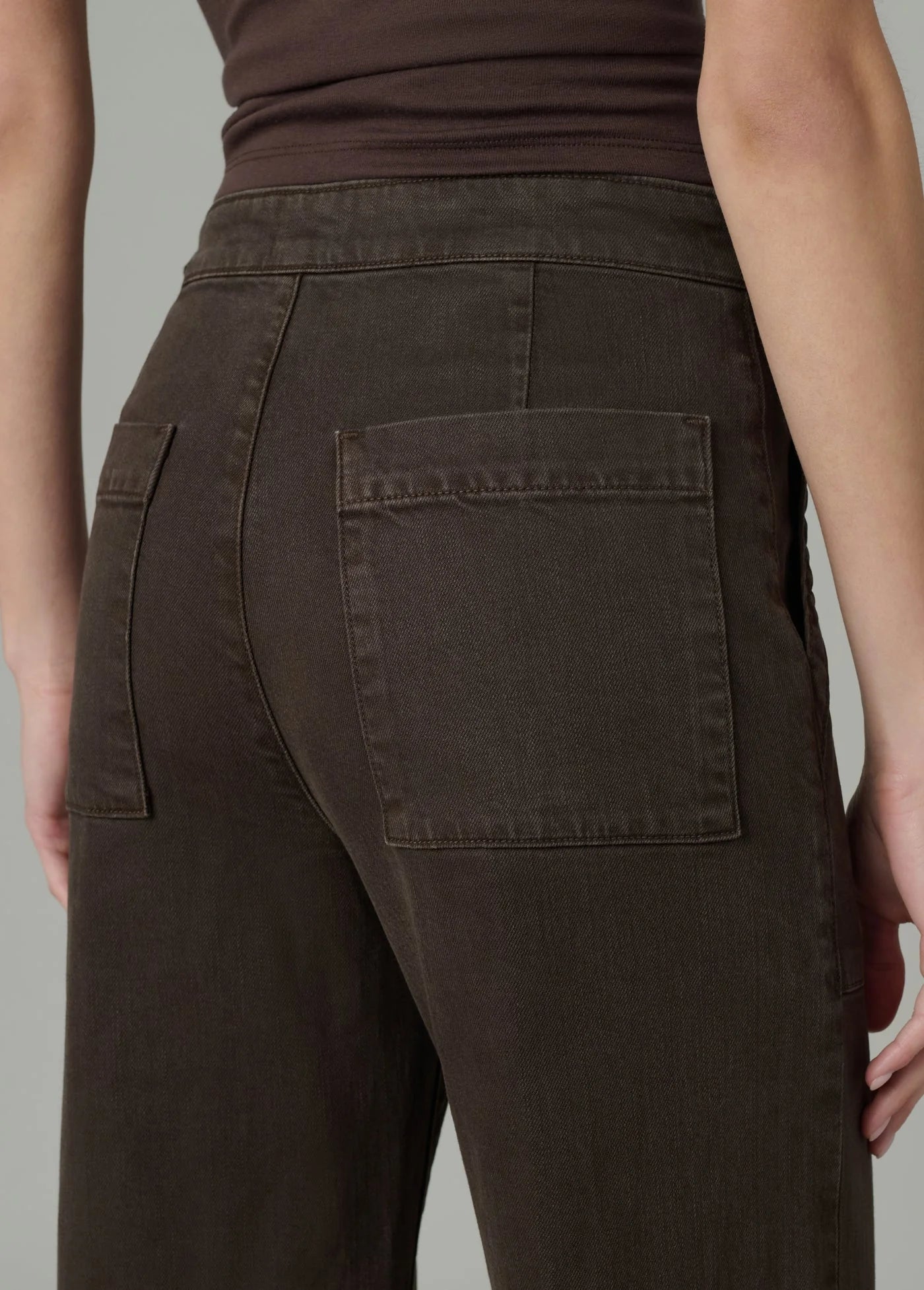 THE SIDE ZIP WIDE LEG