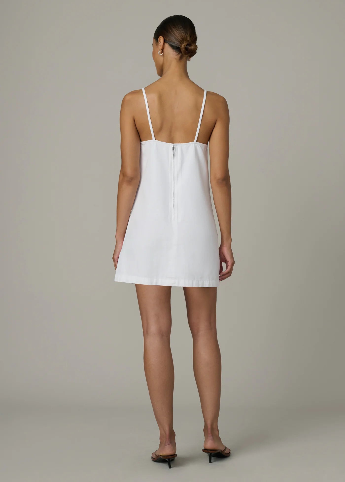 CLEAN DENIM SHIFT DRESS