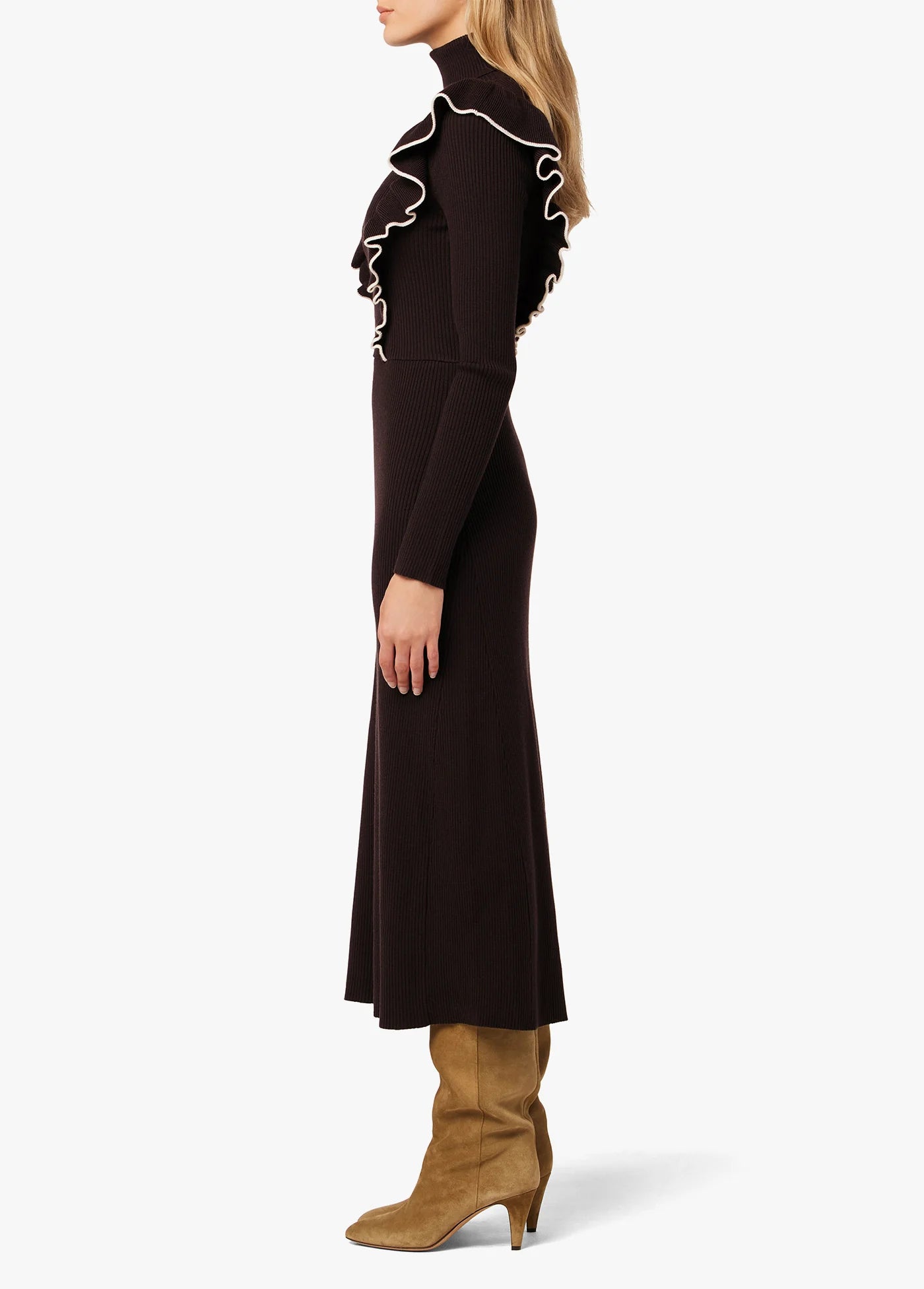ANDREAS LOOKBOOK X JOES JEANS RYDER SWEATER DRESS