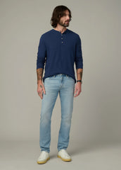 LONG SLEEVE HENLEY