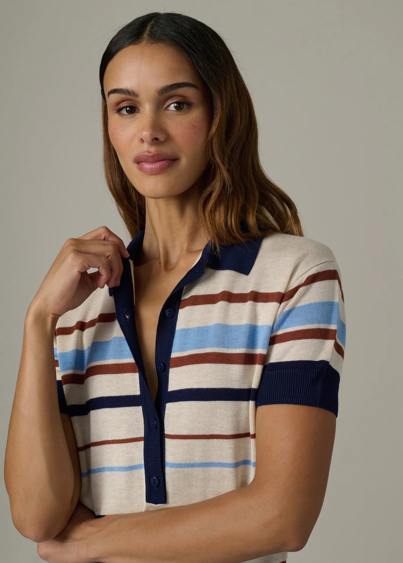THE STELLA POLO SWEATER