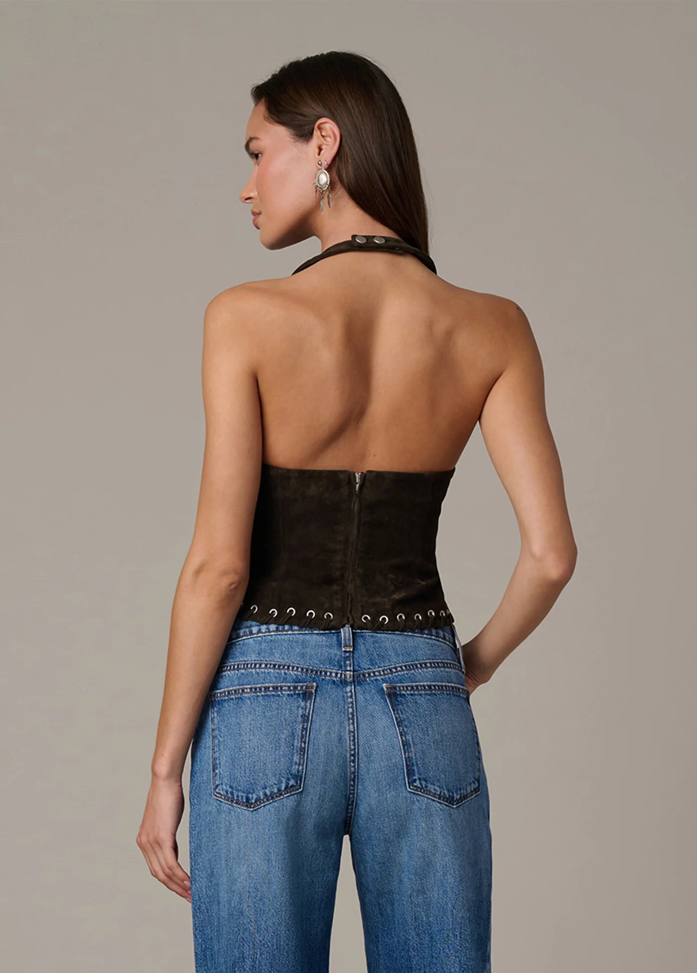 THE RODEO SUEDE HALTER