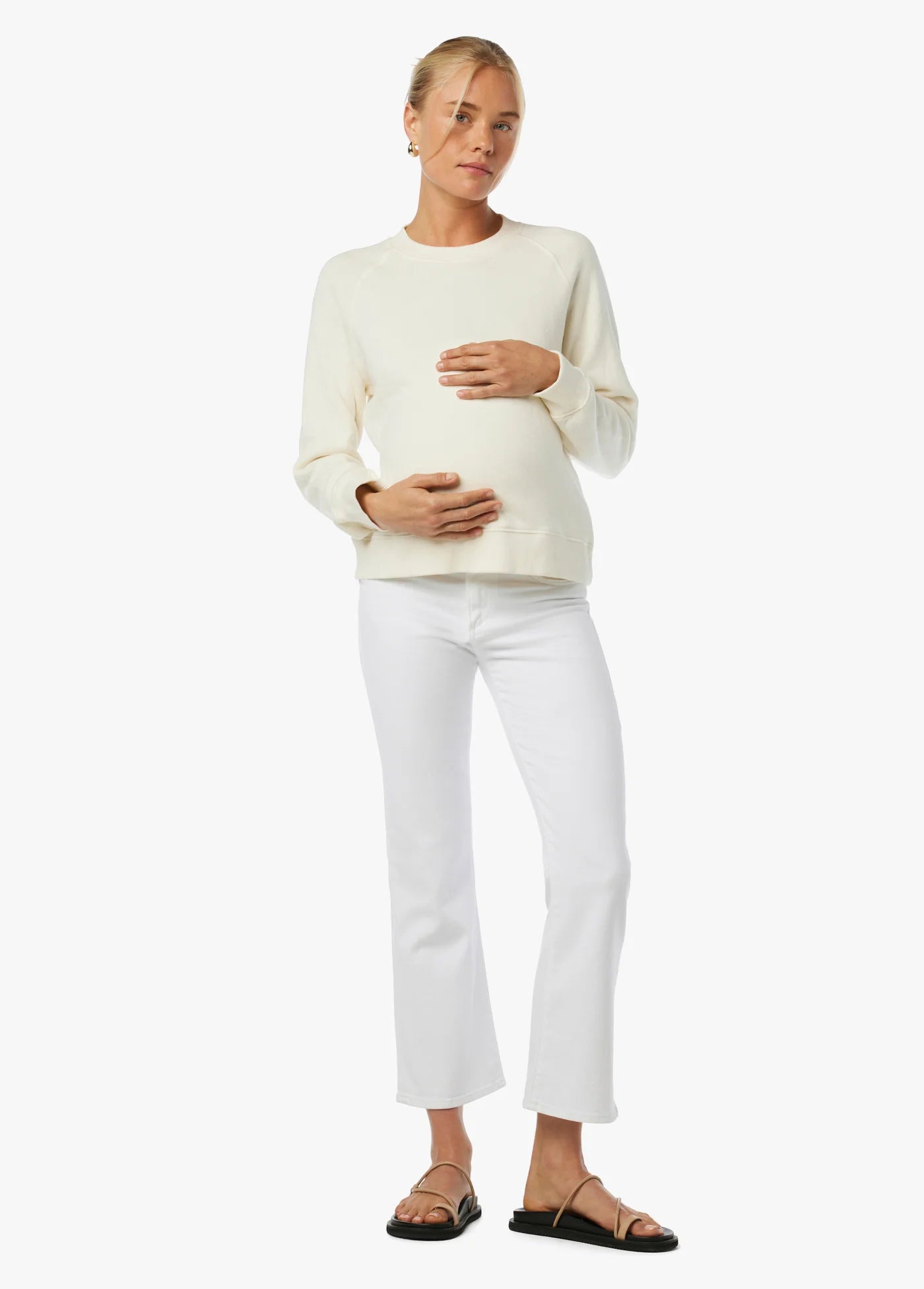 THE ICON CROP BOOTCUT MATERNITY