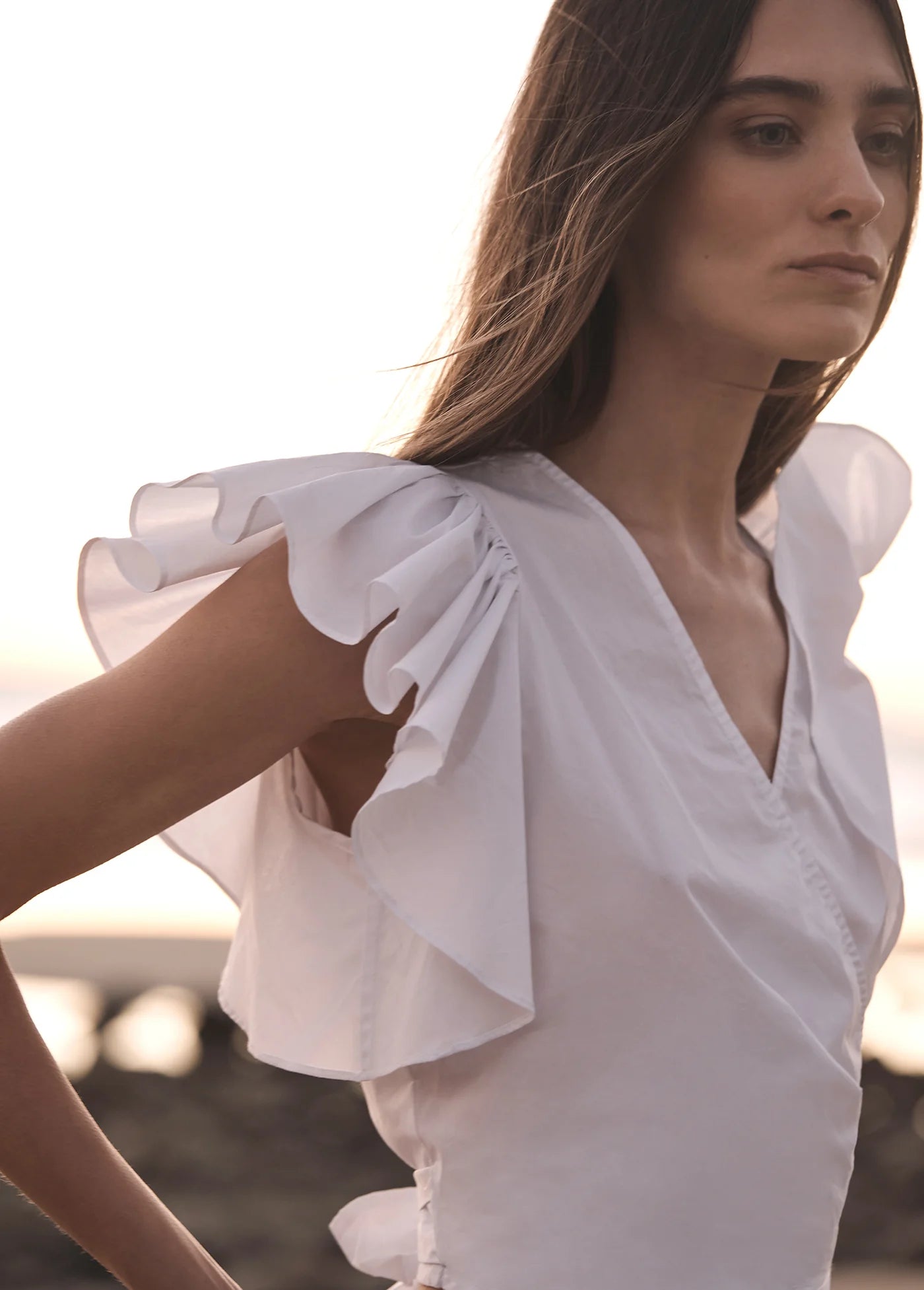 THE RUBY WRAP BLOUSE