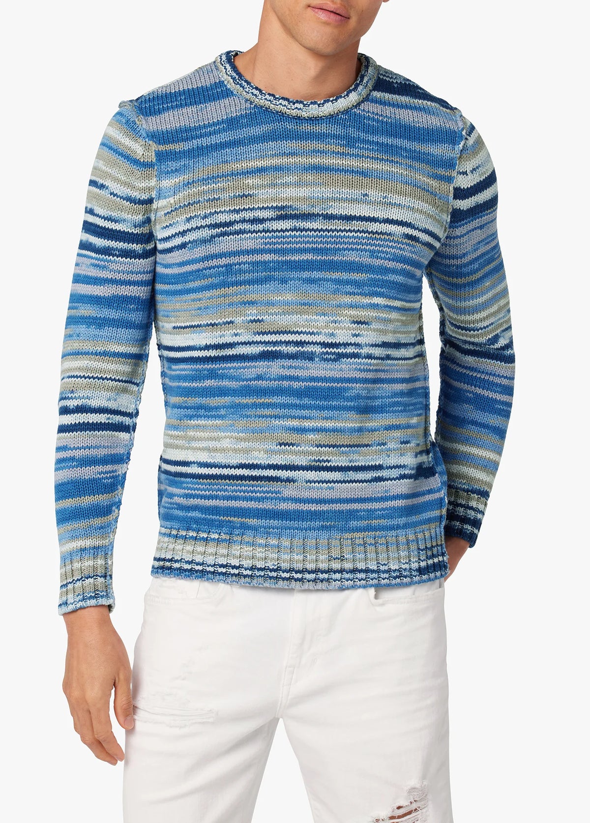 SPACE DYED SWEATER