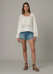 THE LOLA U NECK SWEATER