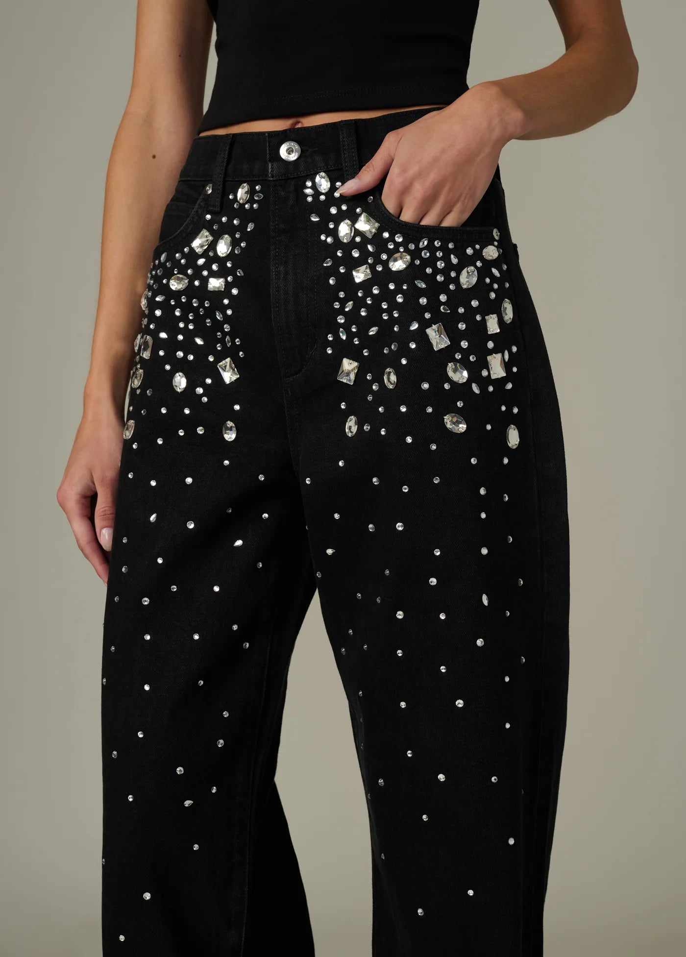THE HARLOWE STONE EMBELLISHED