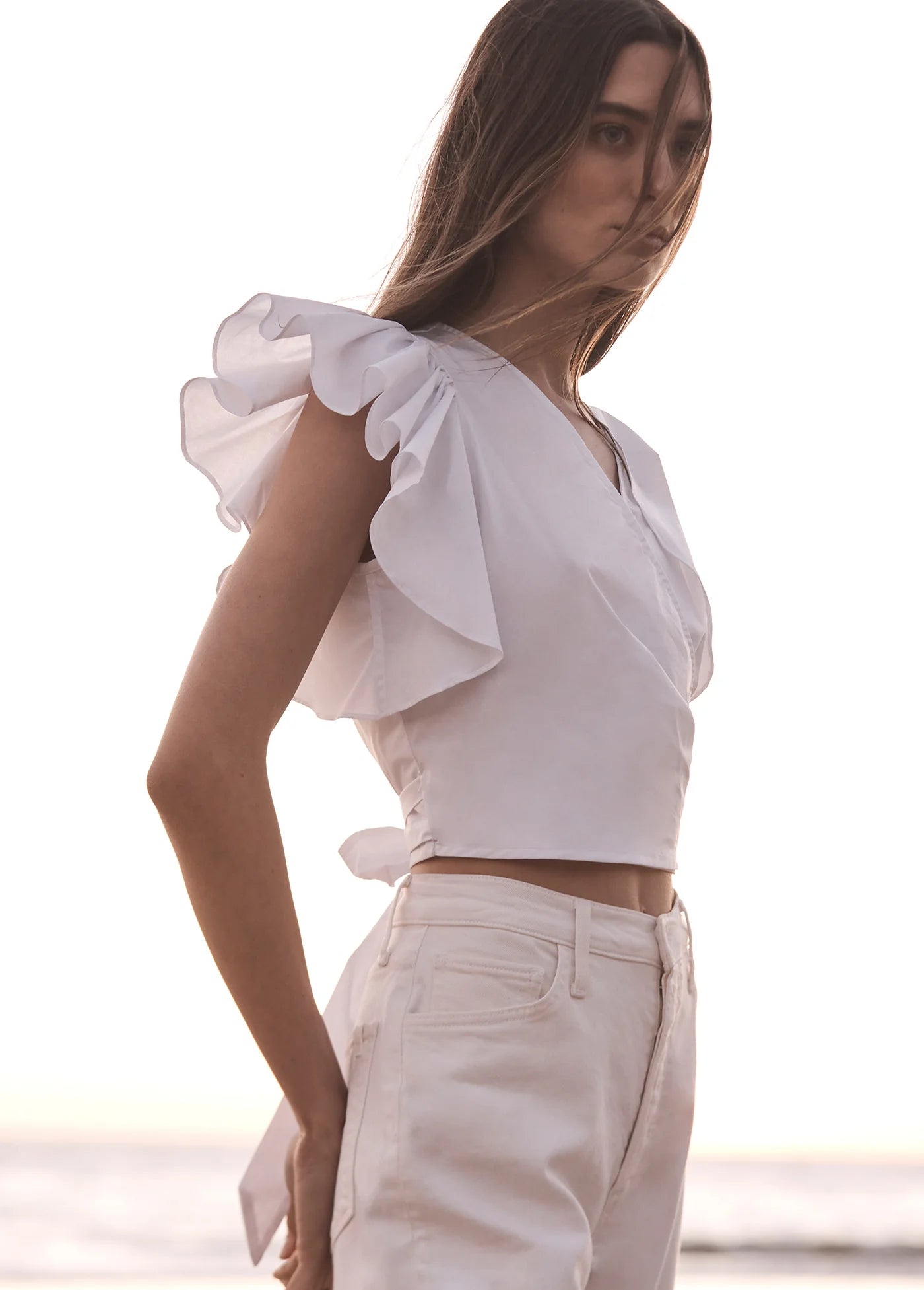 THE RUBY WRAP BLOUSE