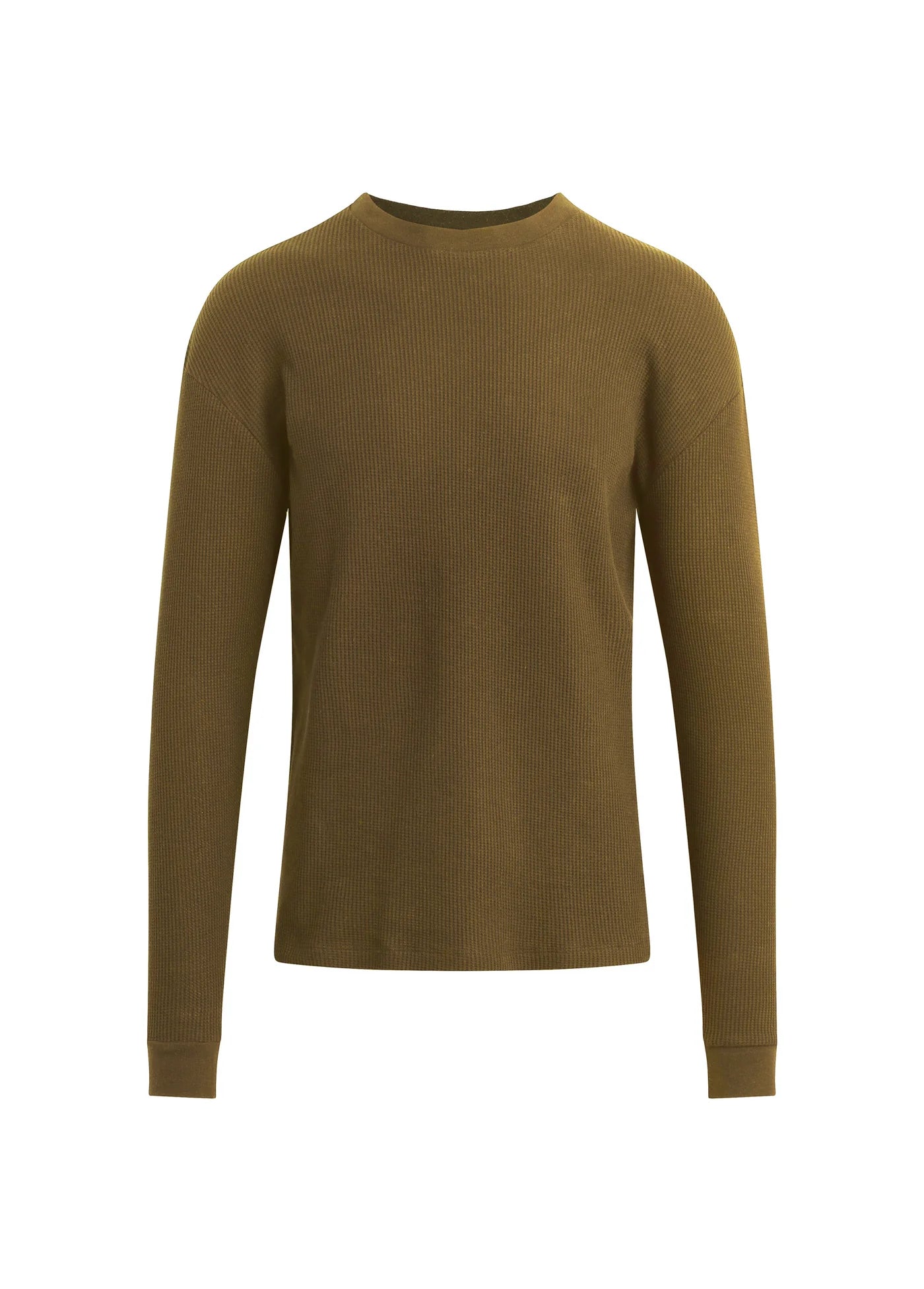 LONG SLEEVE WAFFLE TEE