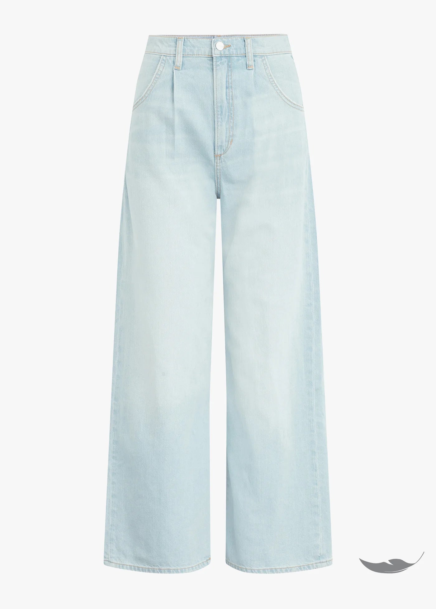 THE PLEATED WIDE LEG ANKLE