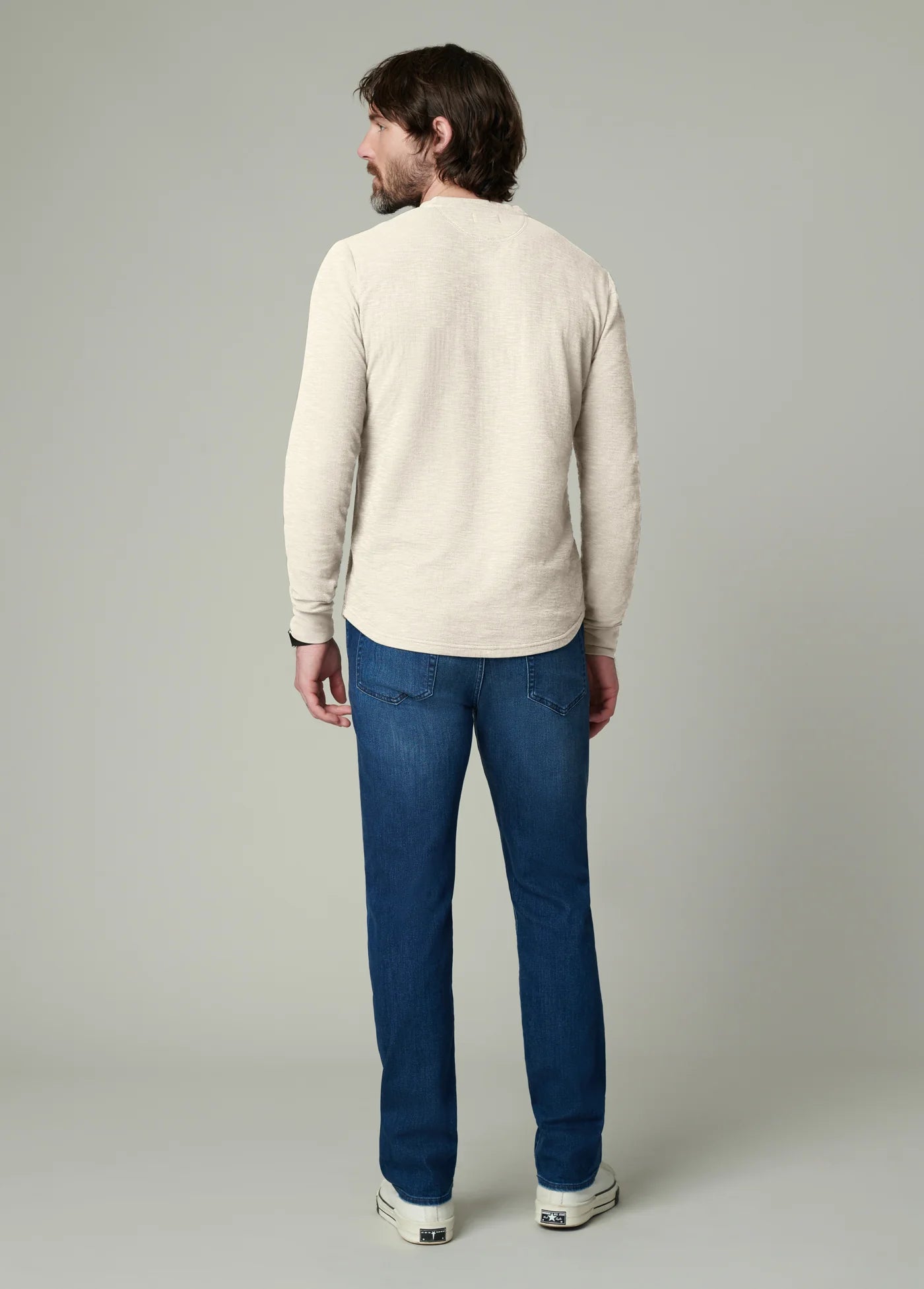 DWIGHT DOUBLE FACE HENLEY