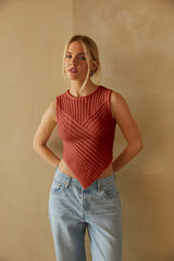 Robin Knit Sweater Tank Top