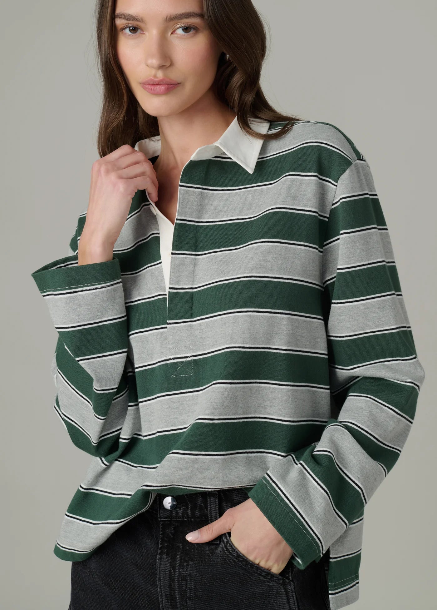 THE DYLAN OVERSIZED RUGBY SHIRT