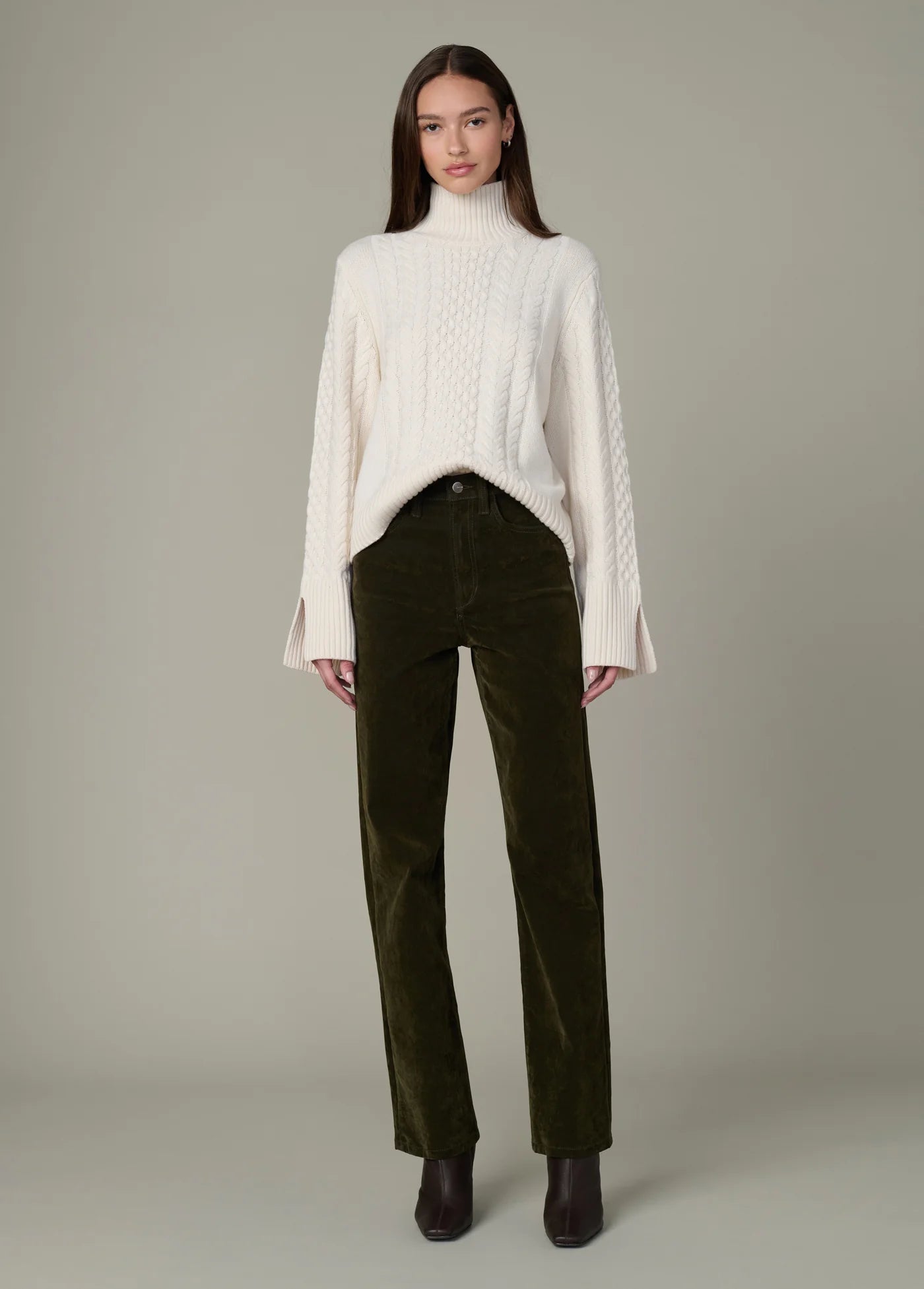 THE ELLA FUNNEL NECK SWEATER