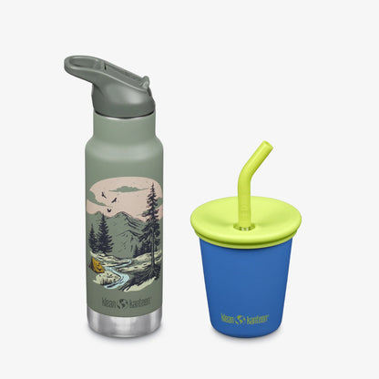 Kid's Sippy Cup and Water Bottle Set