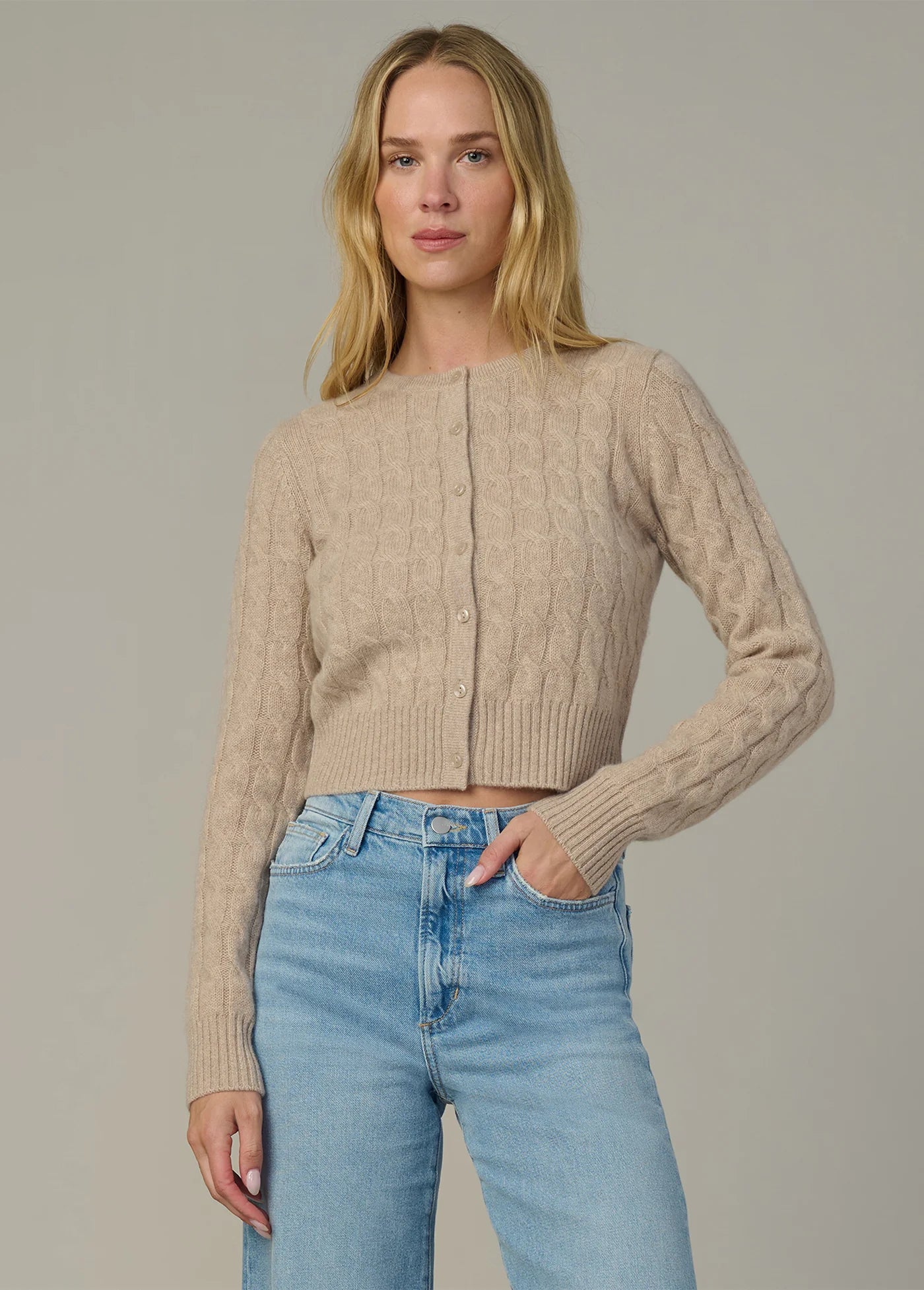 THE CABLE DANI CASHMERE CARDIGAN