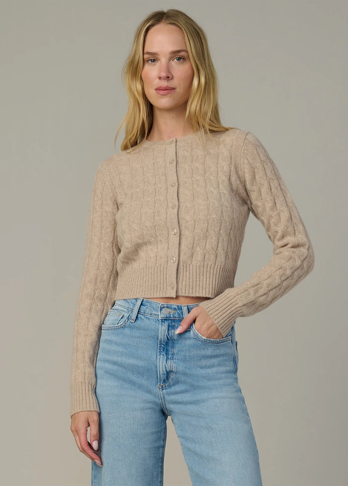 THE CABLE DANI CASHMERE CARDIGAN