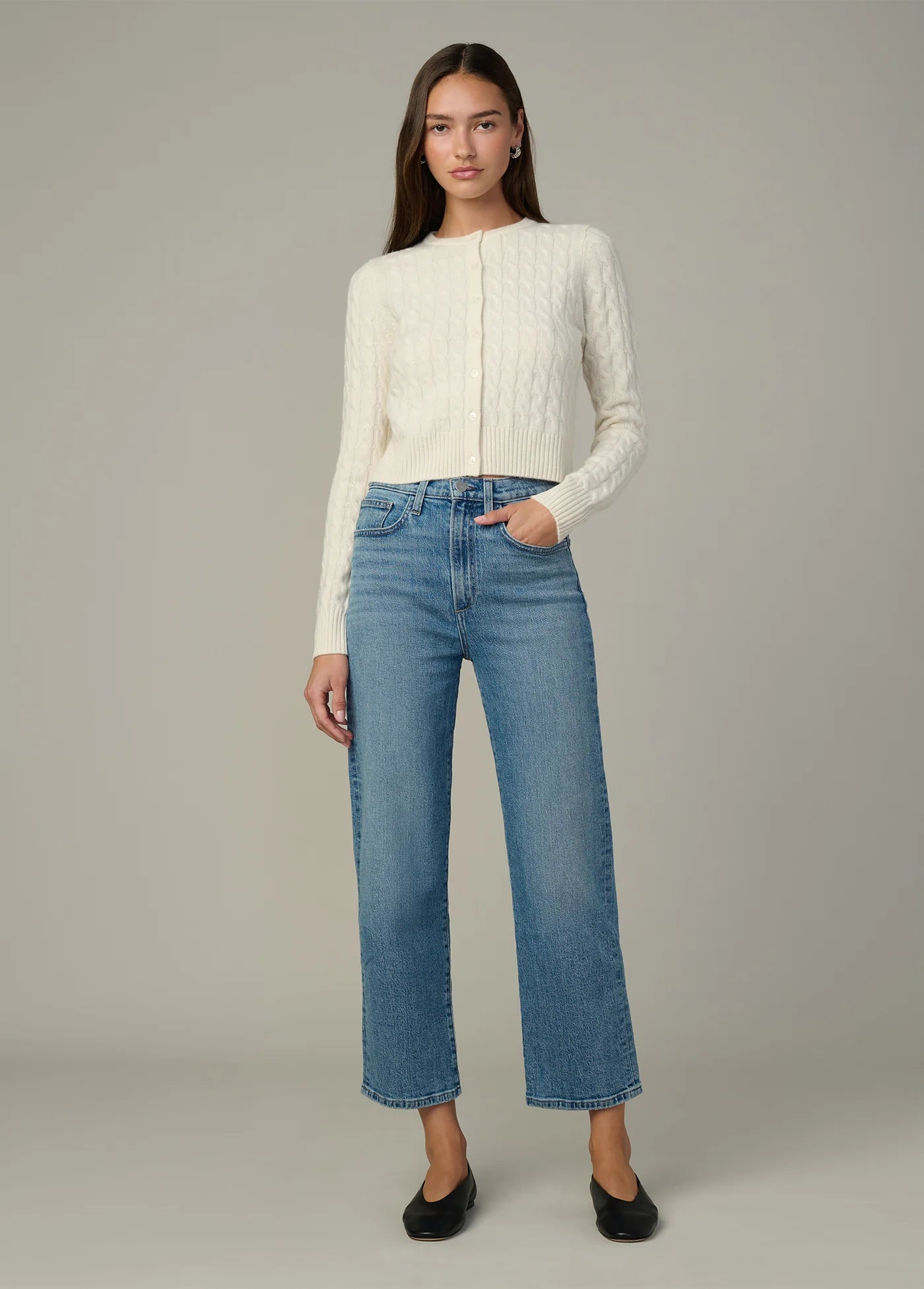 THE CABLE DANI CASHMERE CARDIGAN