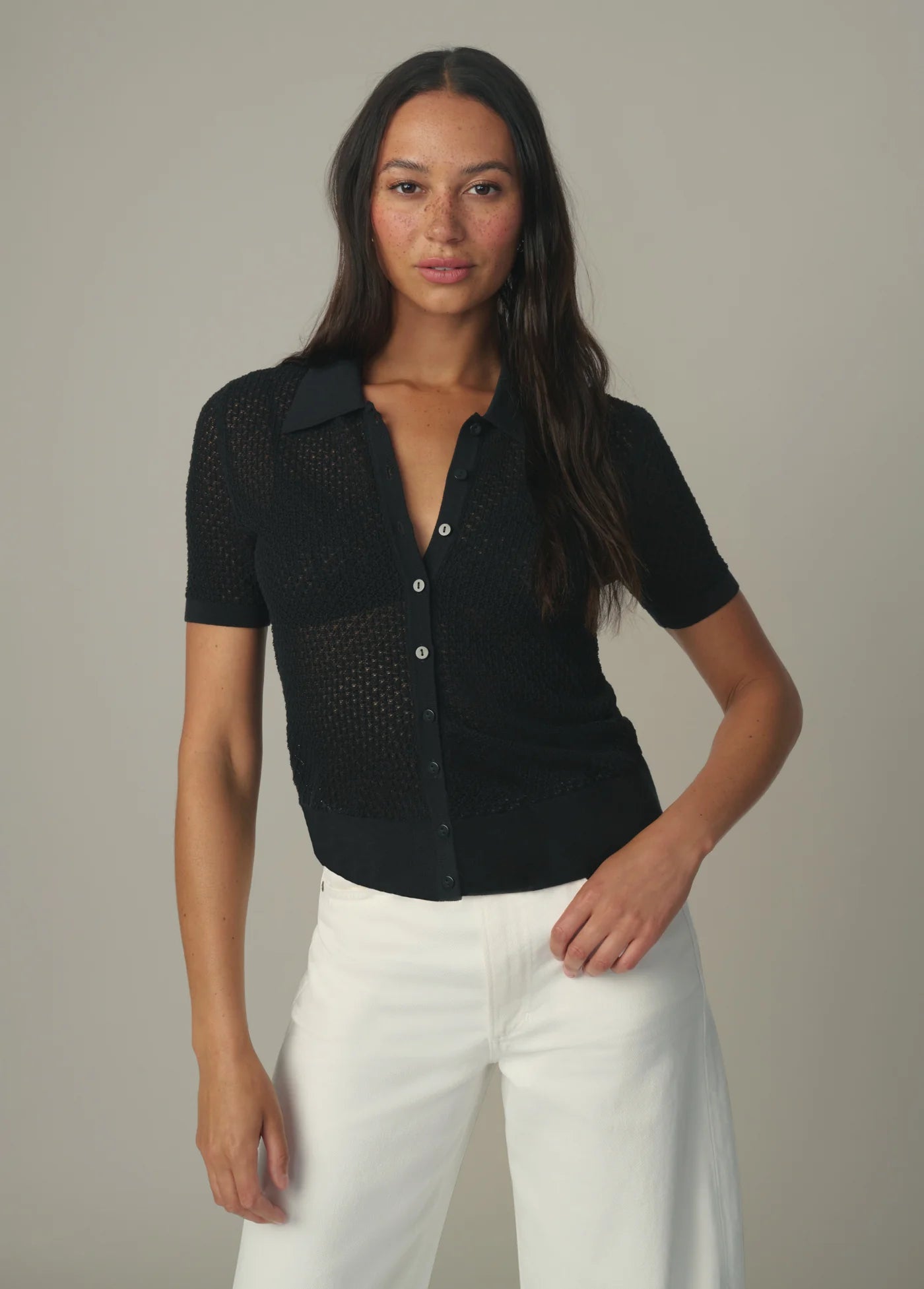 THE DAVEY SHORT SLEEVE CARDIGAN