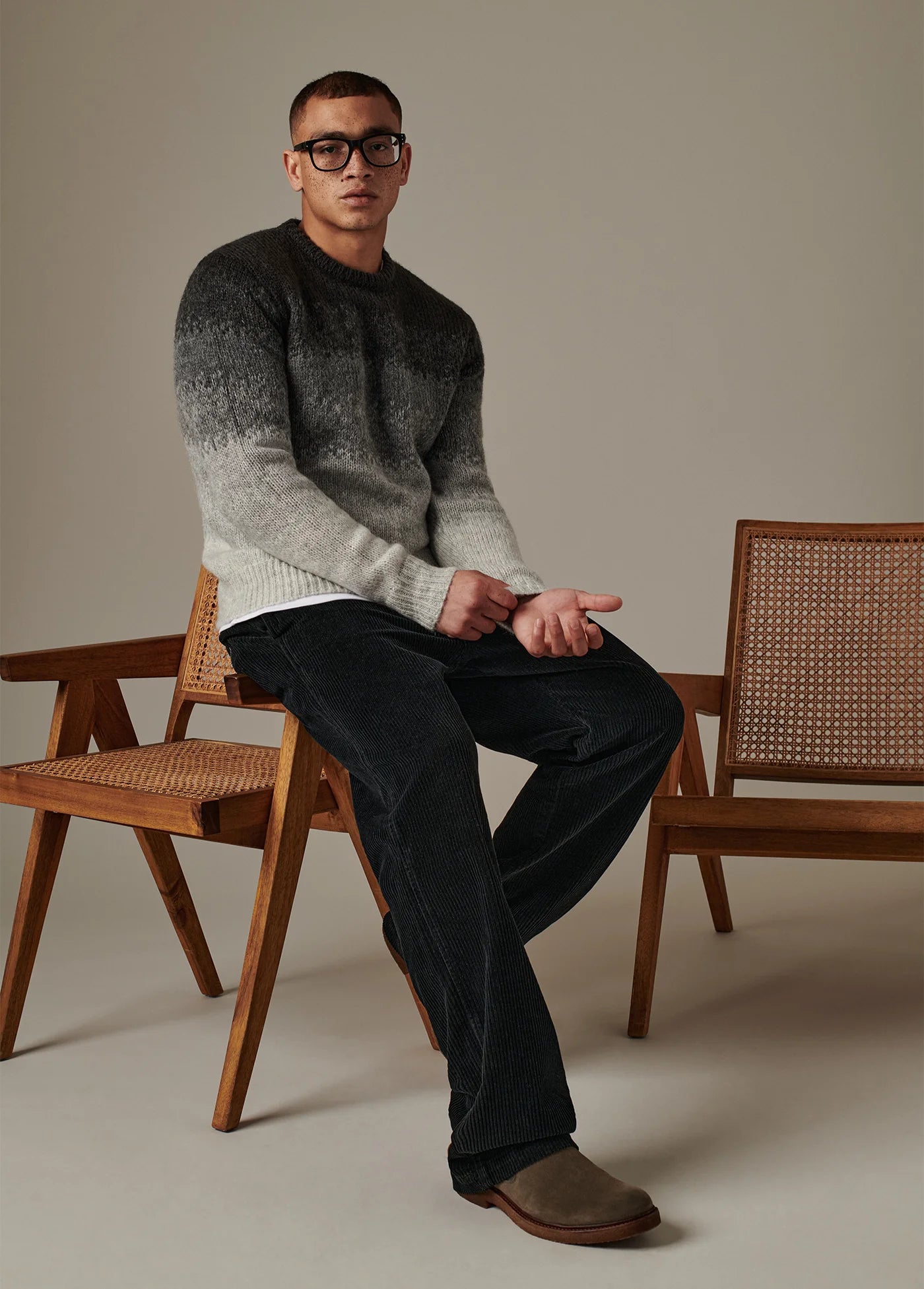 RELAXED CORD TROUSER 32