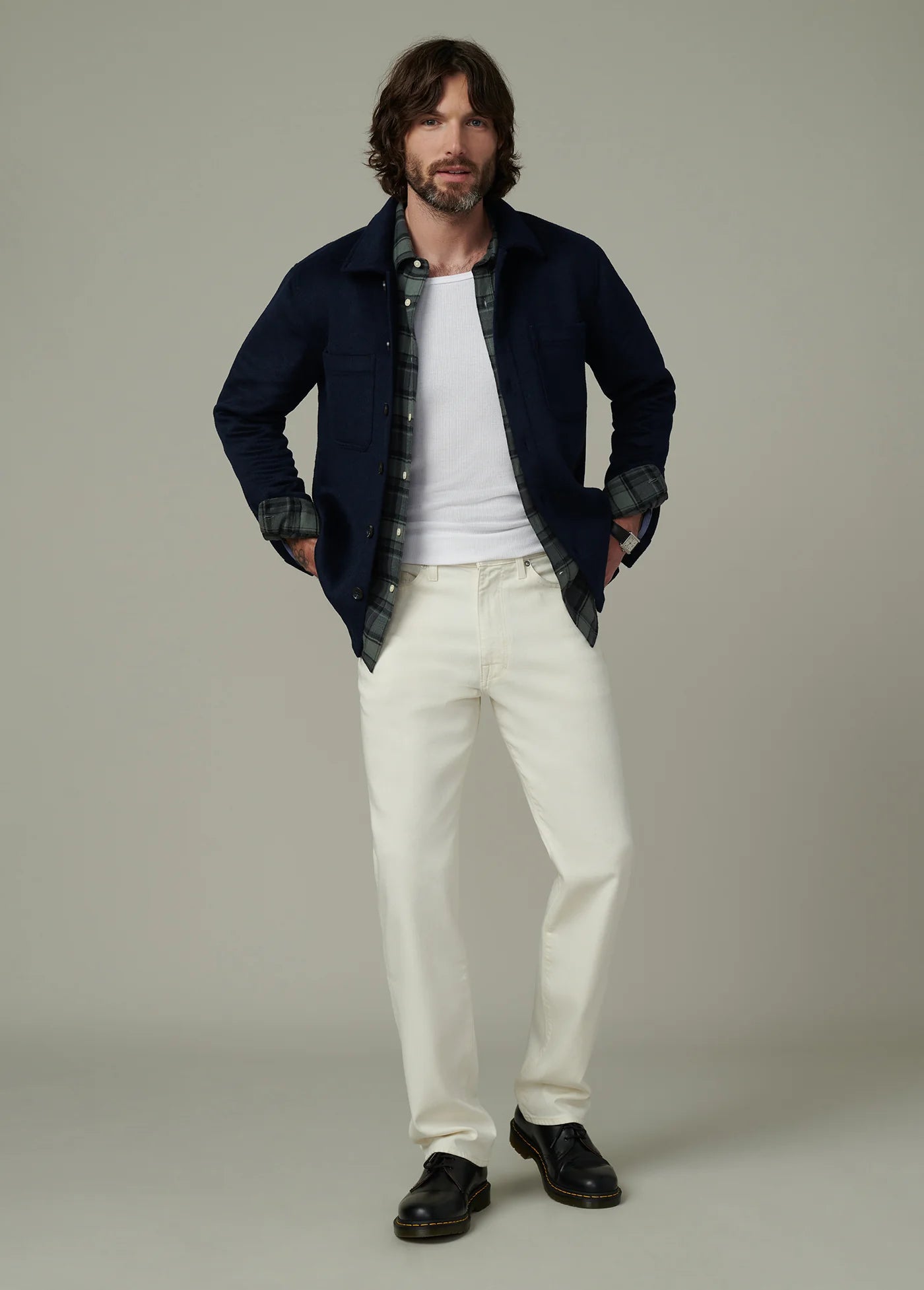 LEON WOOL OVERSHIRT