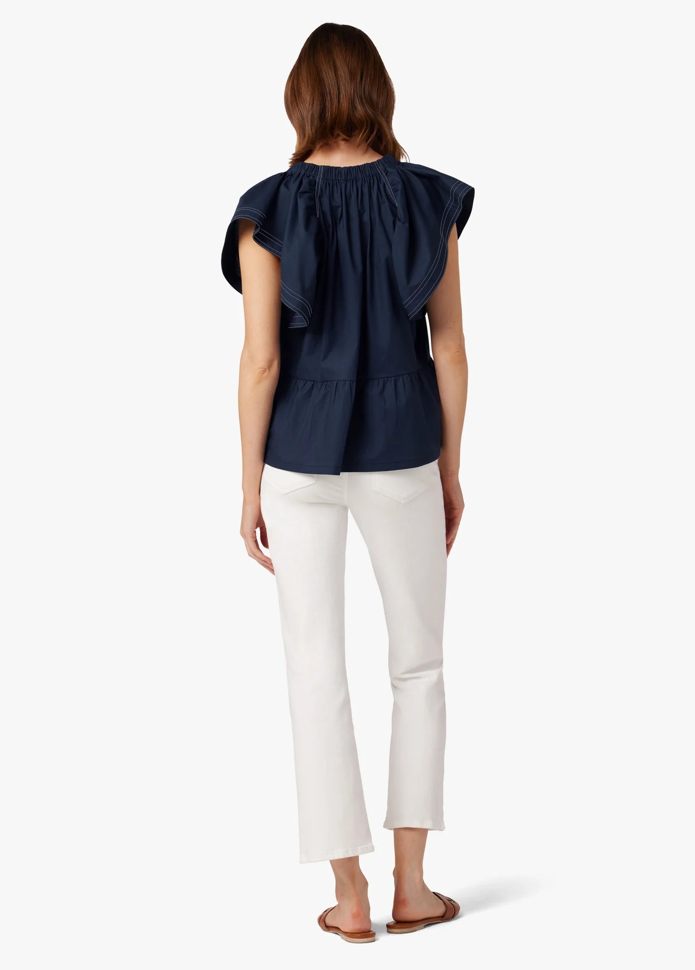 THE ADELYN FLUTTER SLEEVE TOP