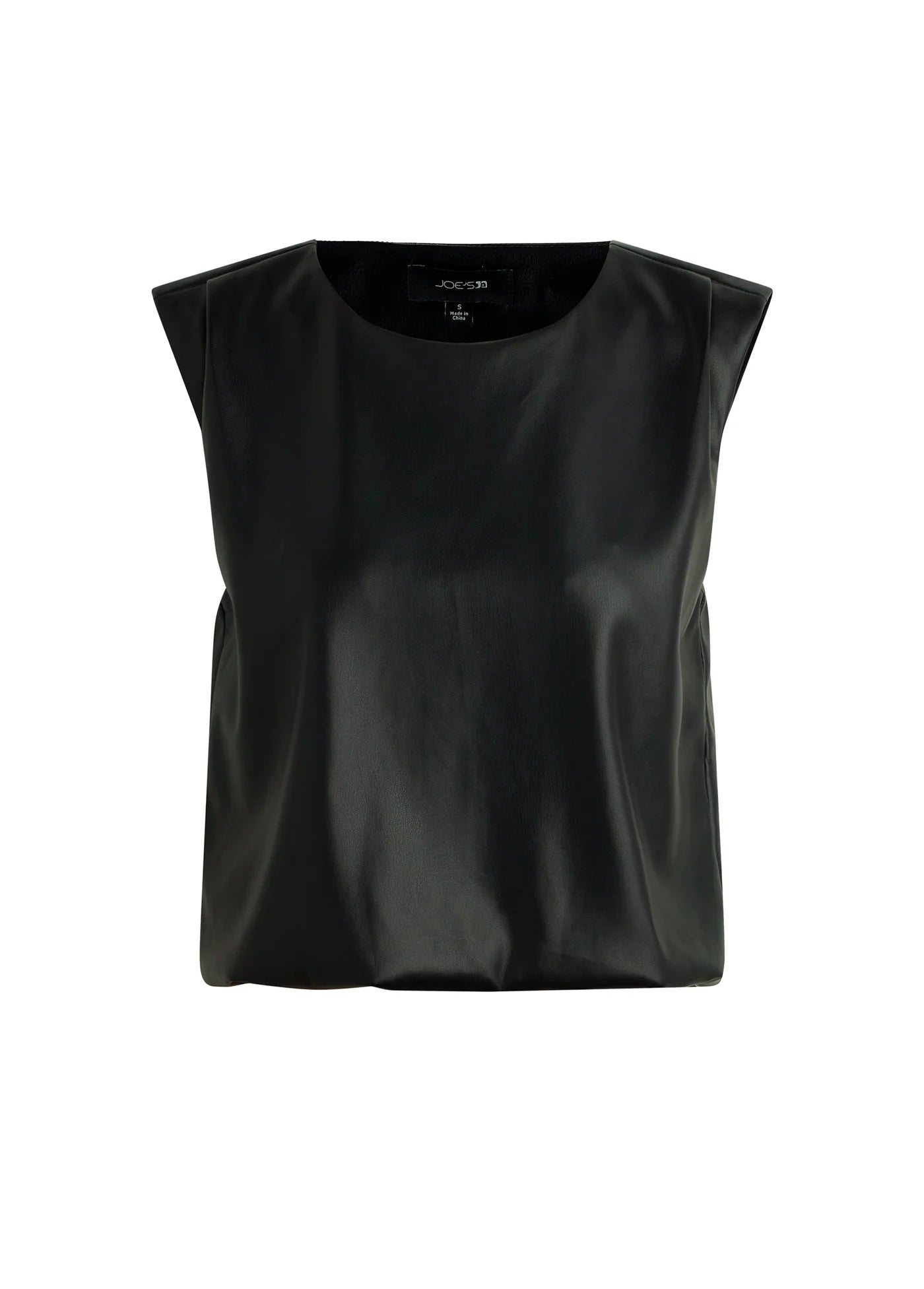 THE MAEVE VEGAN LEATHER TEE