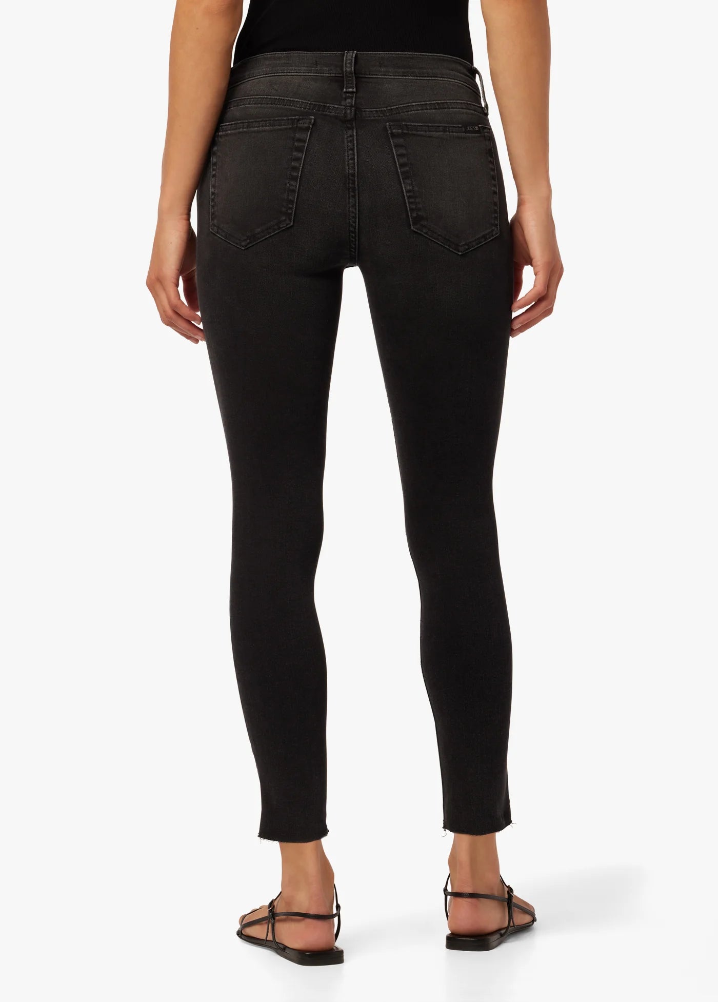 MID RISE SKINNY CROP