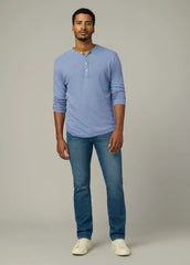 LONG SLEEVE HENLEY
