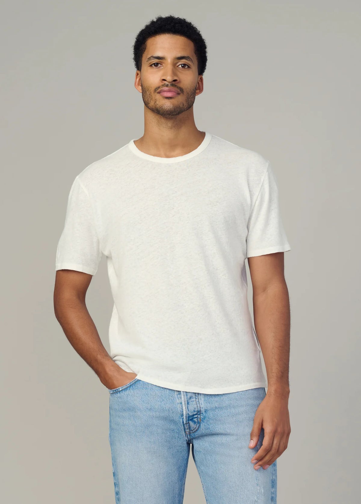 BESPOKE LINEN TEE