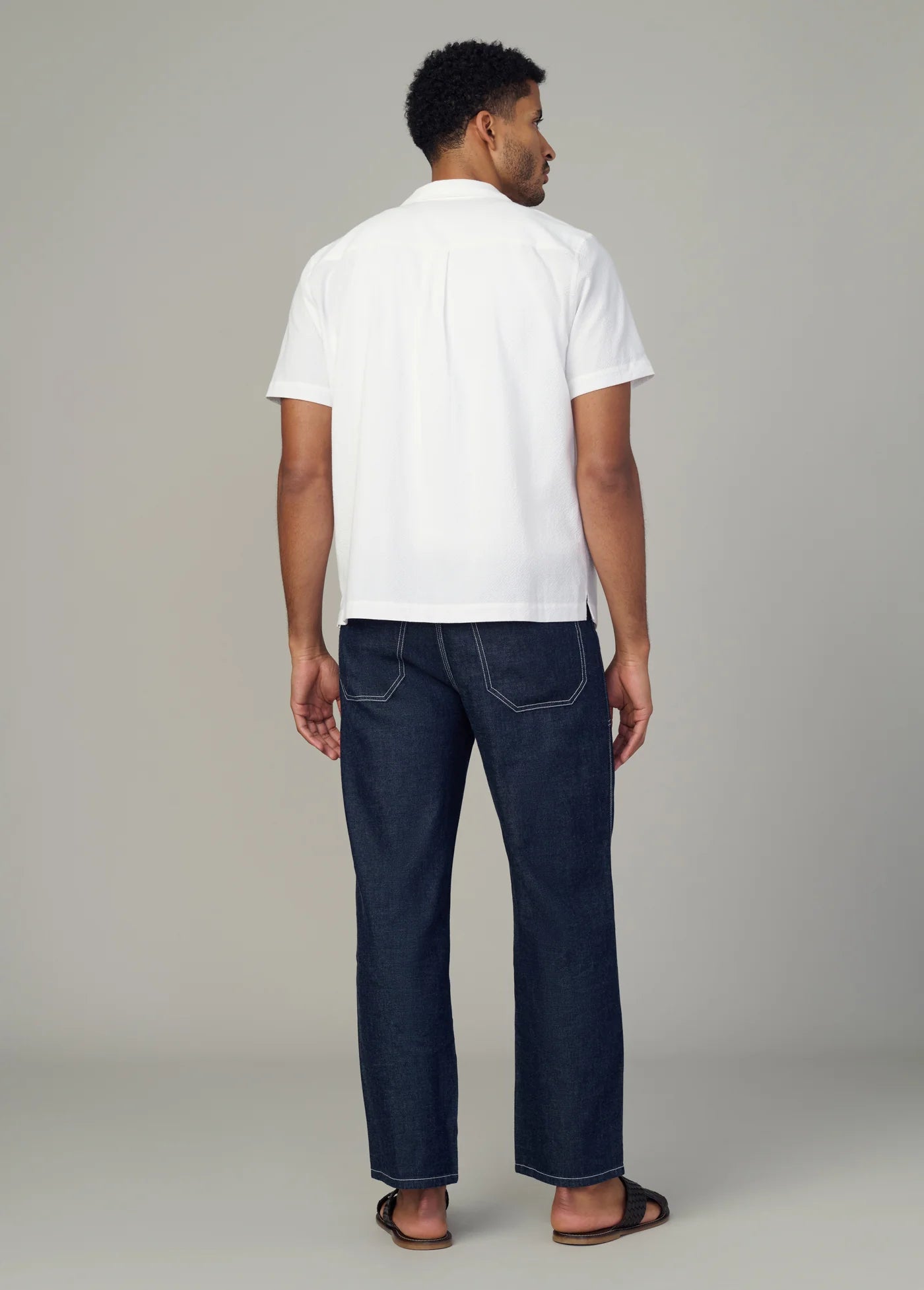 UTILITARIAN CHAMBRAY PANT