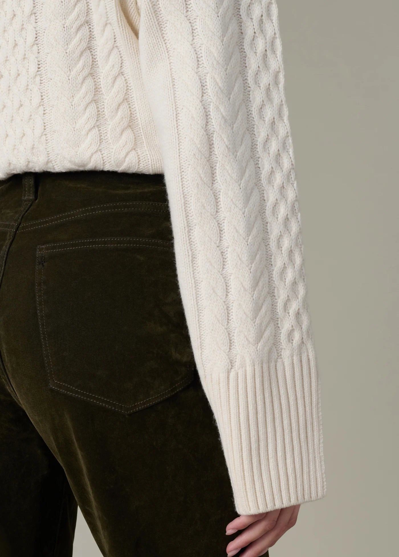 THE ELLA FUNNEL NECK SWEATER