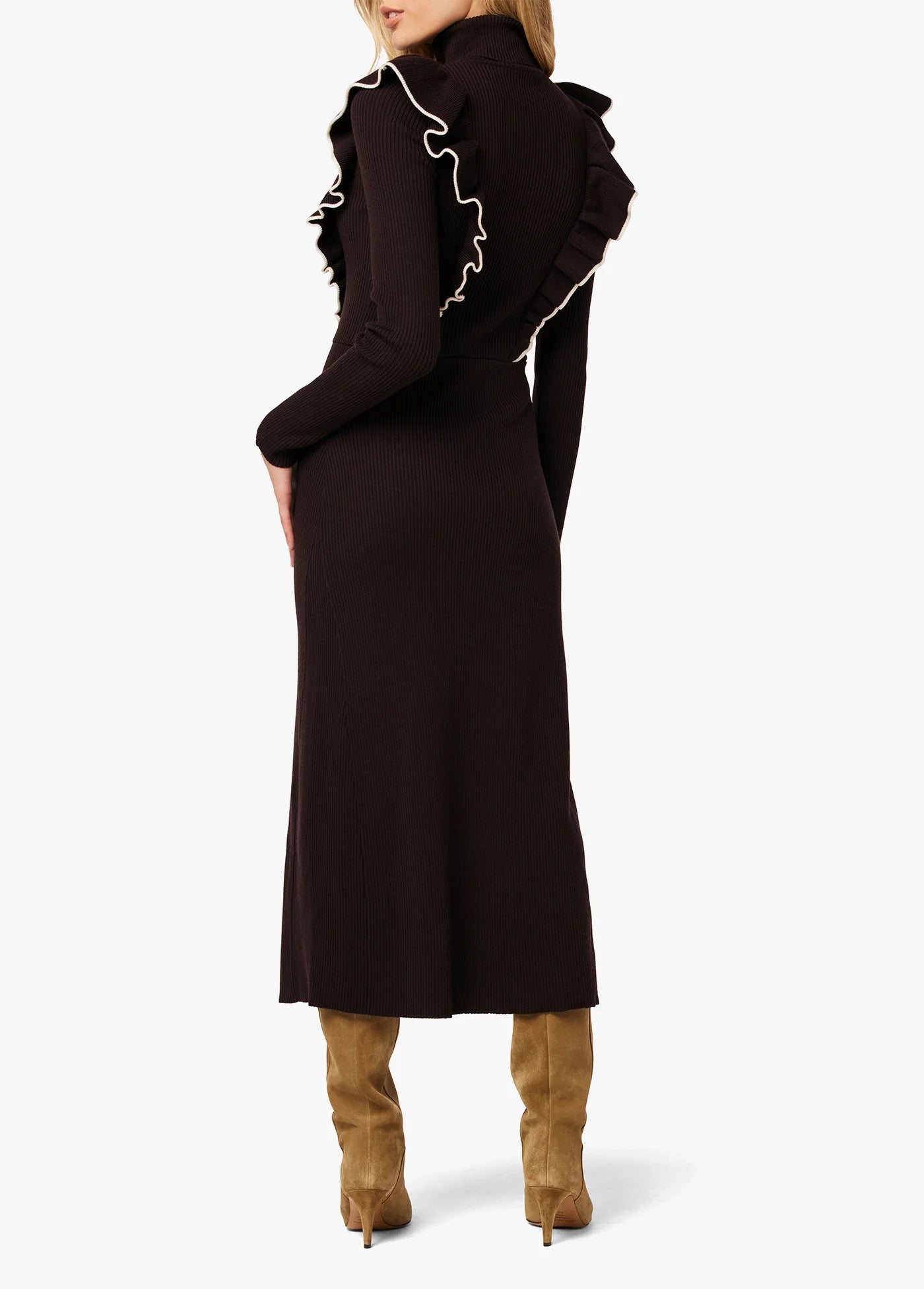 ANDREAS LOOKBOOK X JOES JEANS RYDER SWEATER DRESS