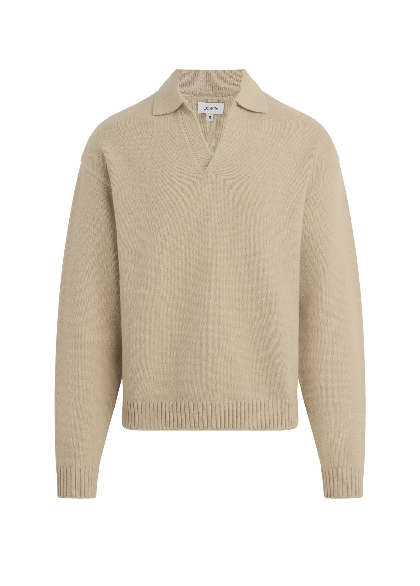 RELAXED POLO SWEATER