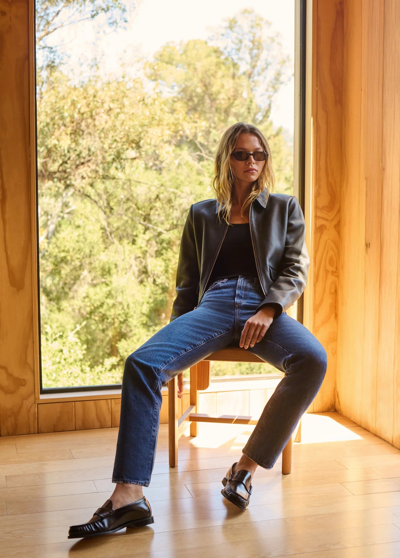 THE MAREN LEATHER JACKET