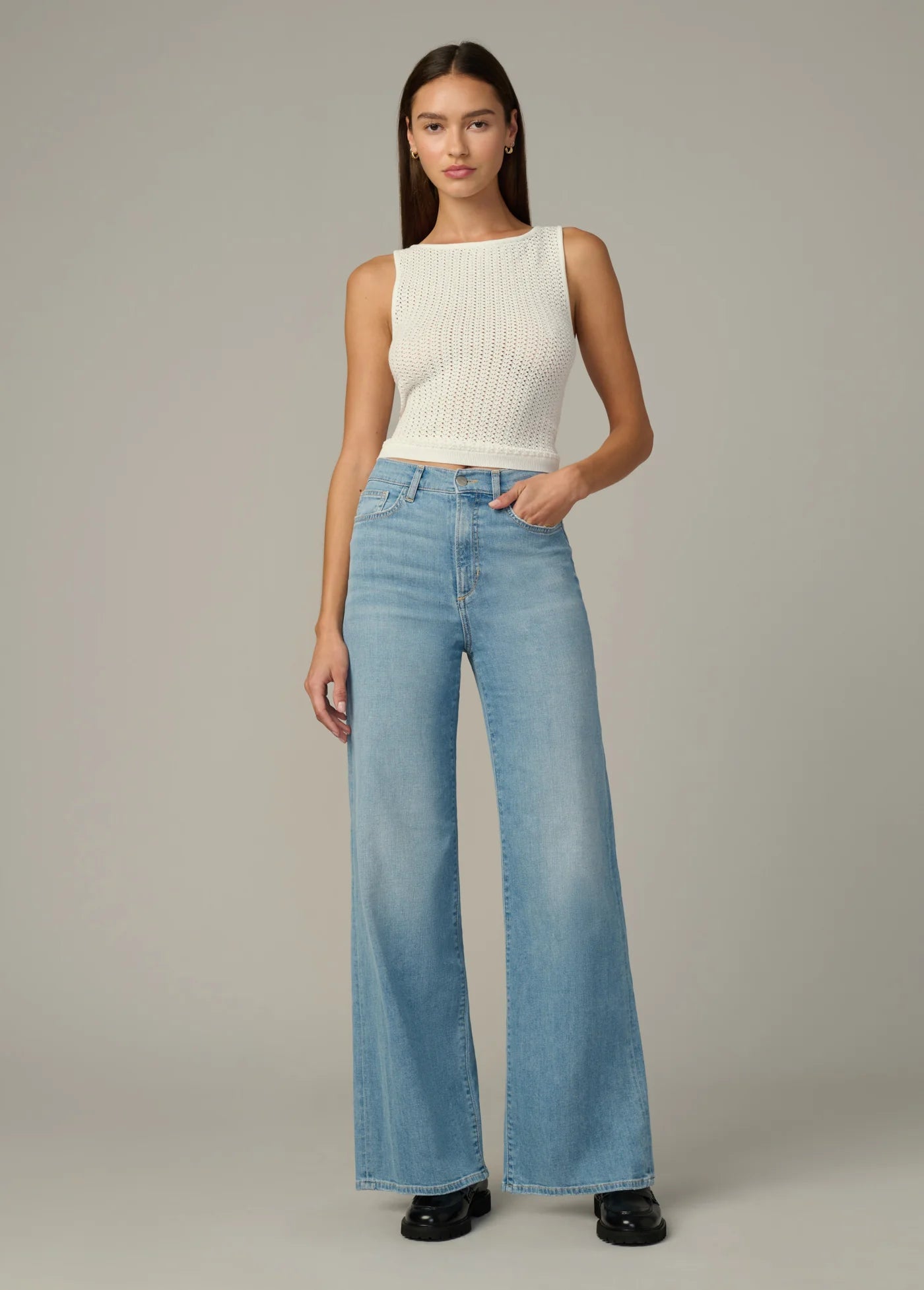 THE CROCHET BOATNECK TANK