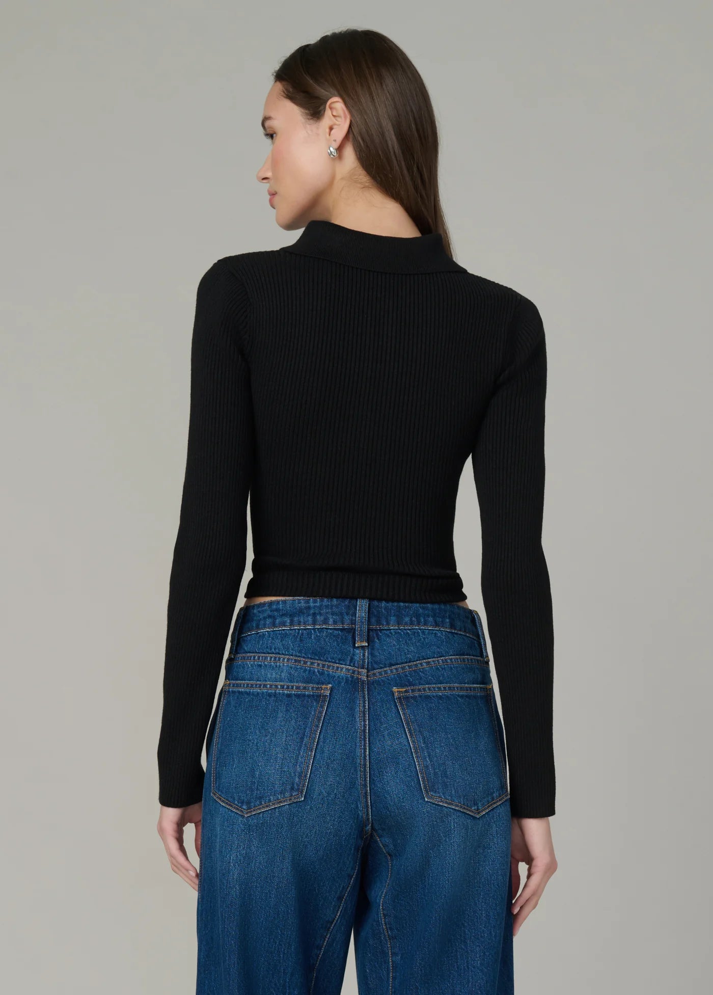 THE LISA POLO SWEATER