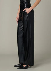 THE VEGAN LEATHER TROUSER