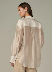 THE ORGANZA BOYFRIEND SHIRT