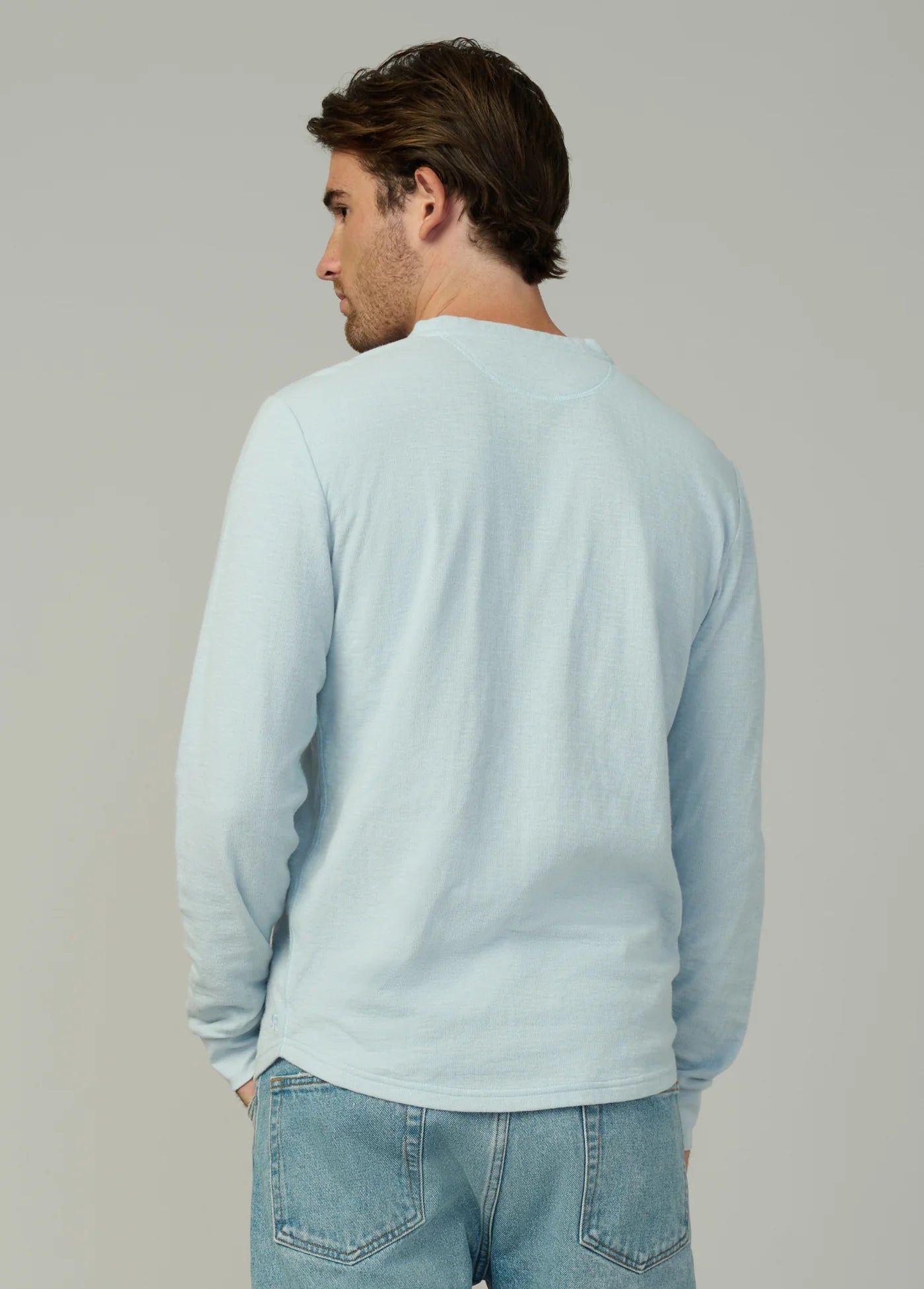 DWIGHT DOUBLE FACE HENLEY