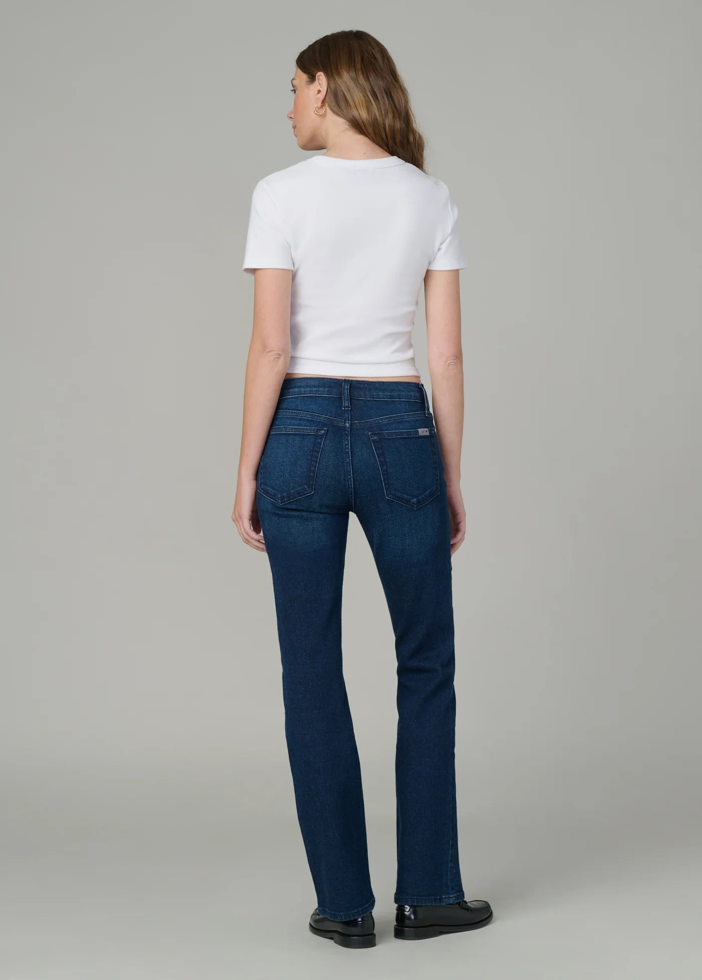 MID RISE PETITE BOOTCUT