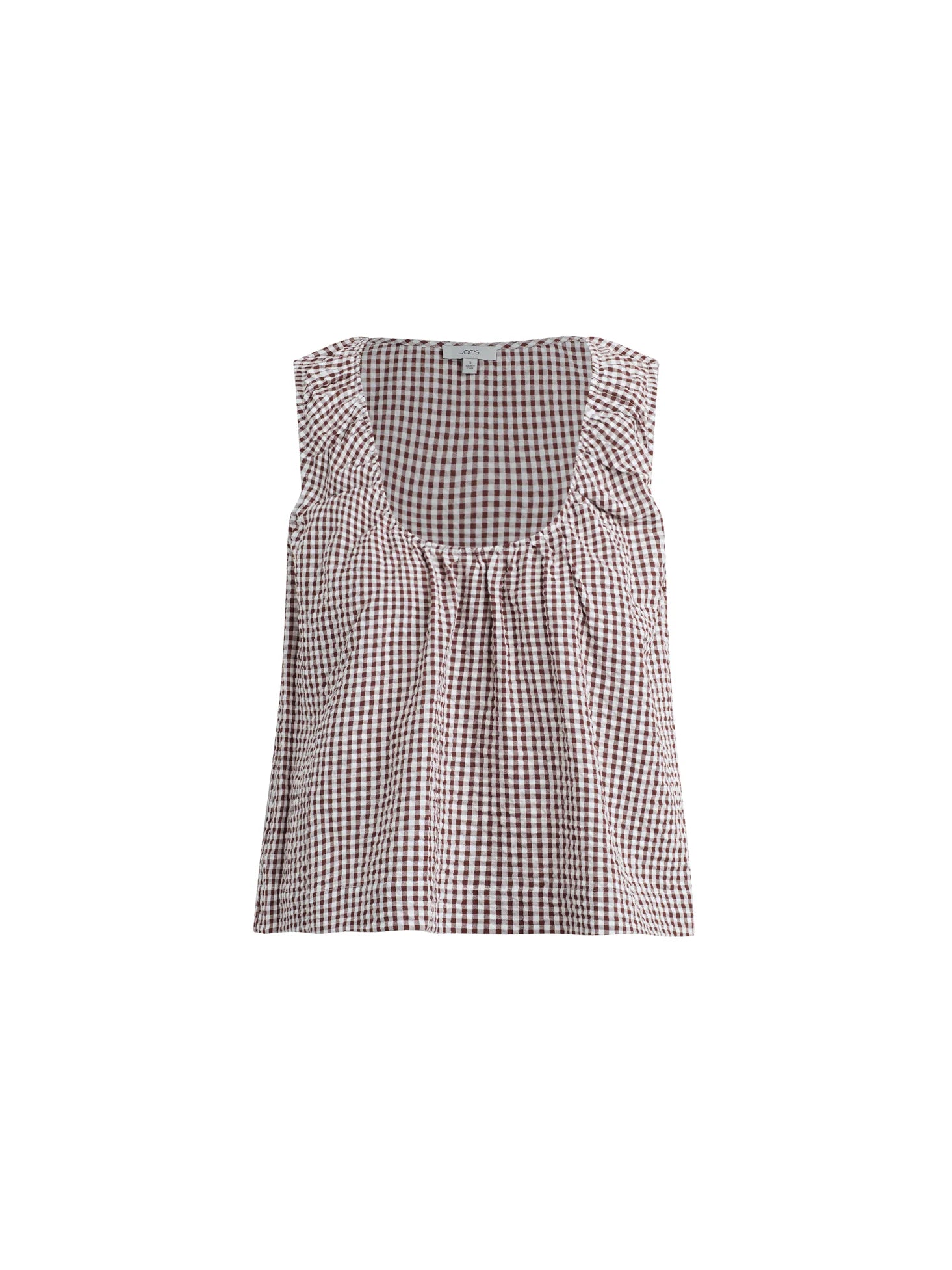 THE ANA U NECK SLEEVELESS BLOUSE