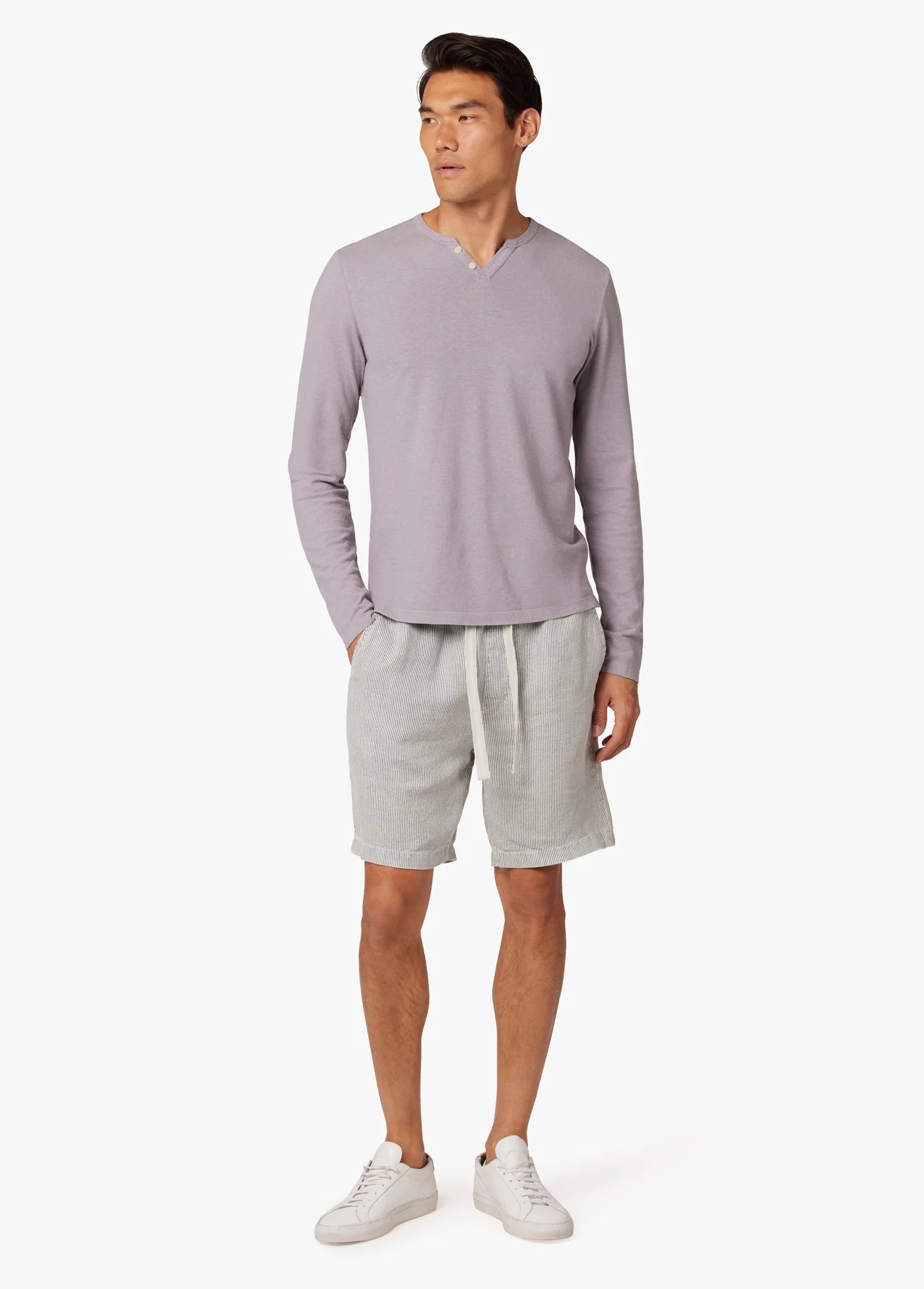 LINEN DRAWSTRING SHORT