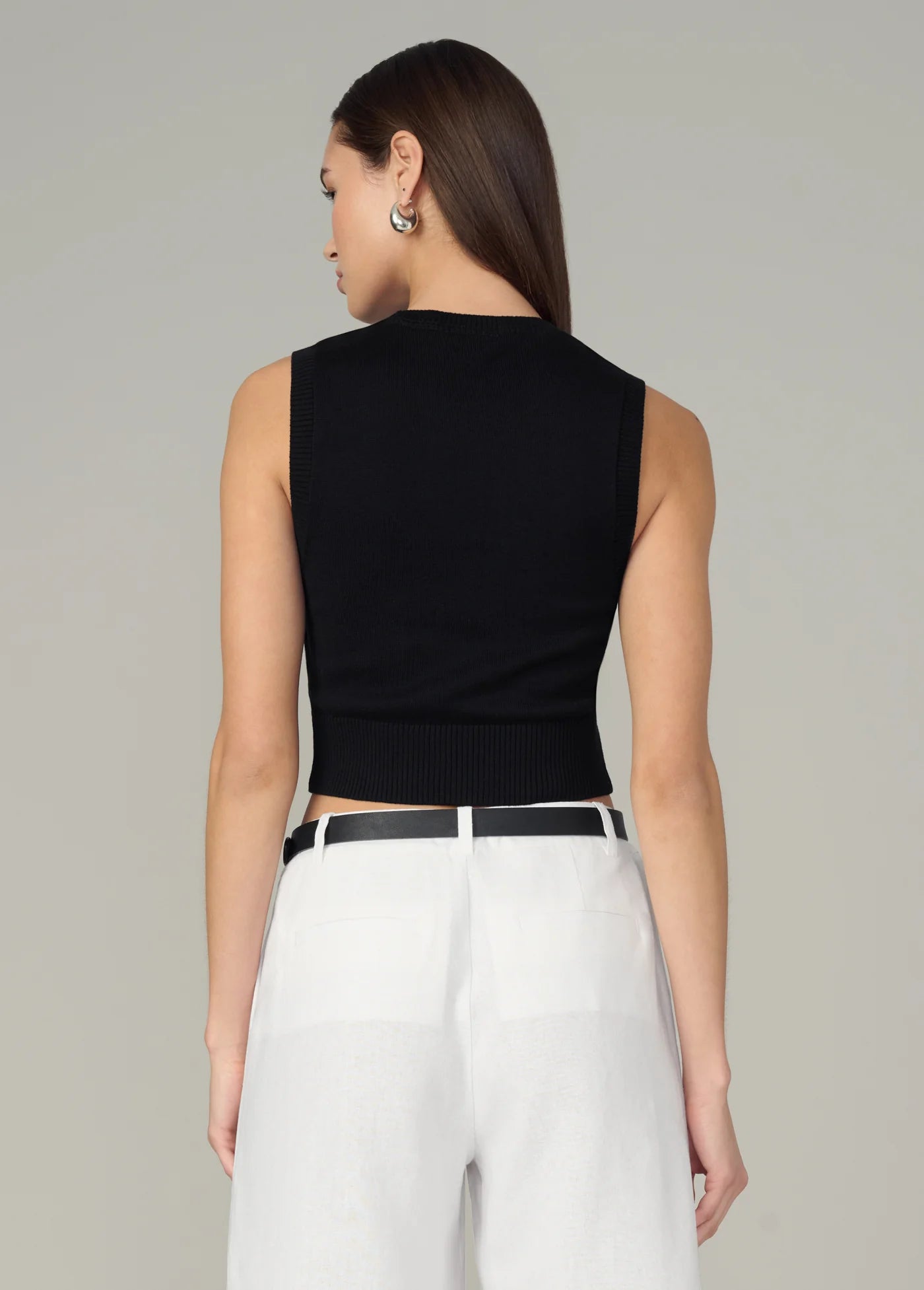 THE LAUREL SHRUNKEN SWEATER VEST