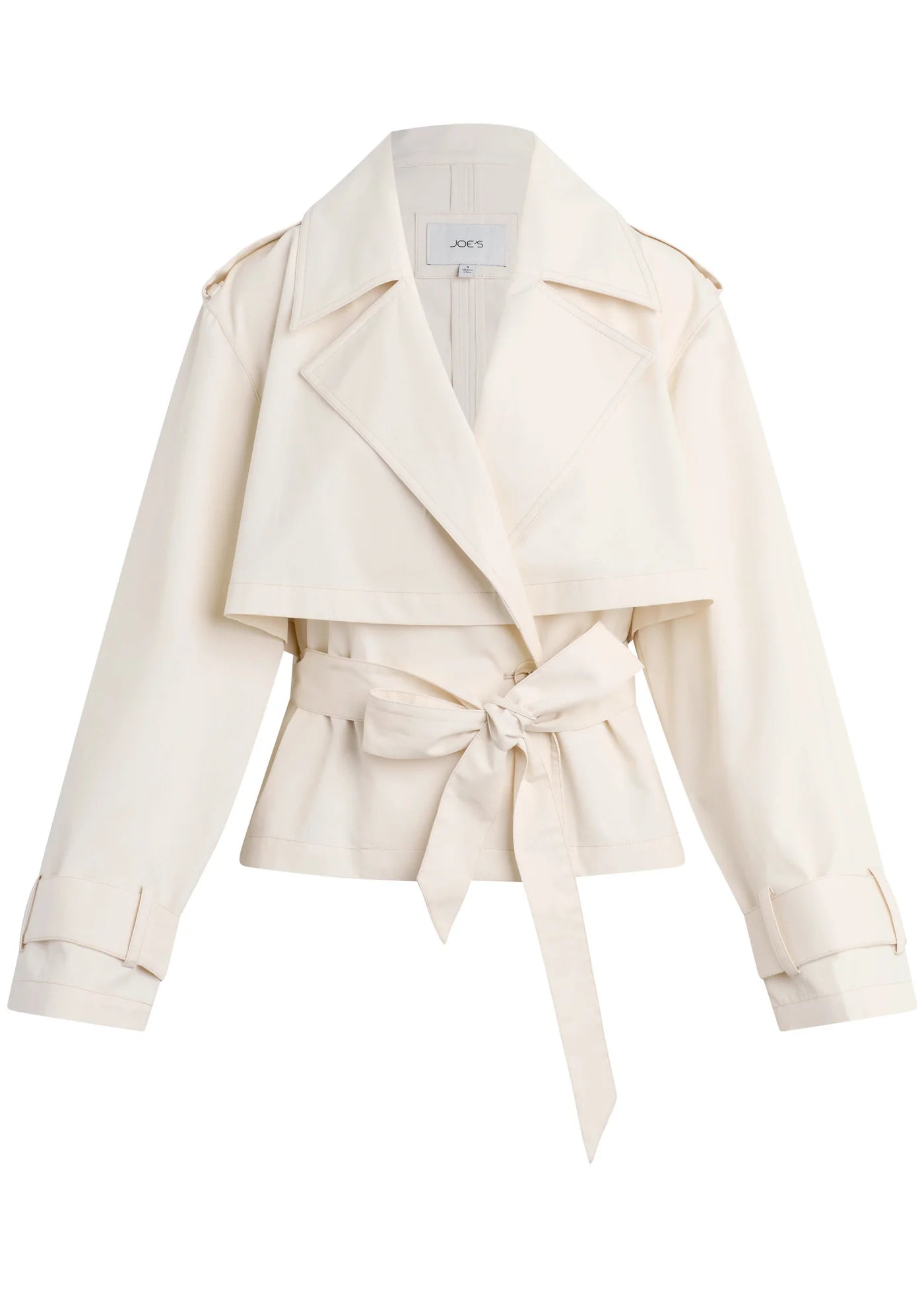 THE LIZ CROPPED TRENCH COAT