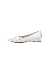 Pointed Toe Low Heels with Lace