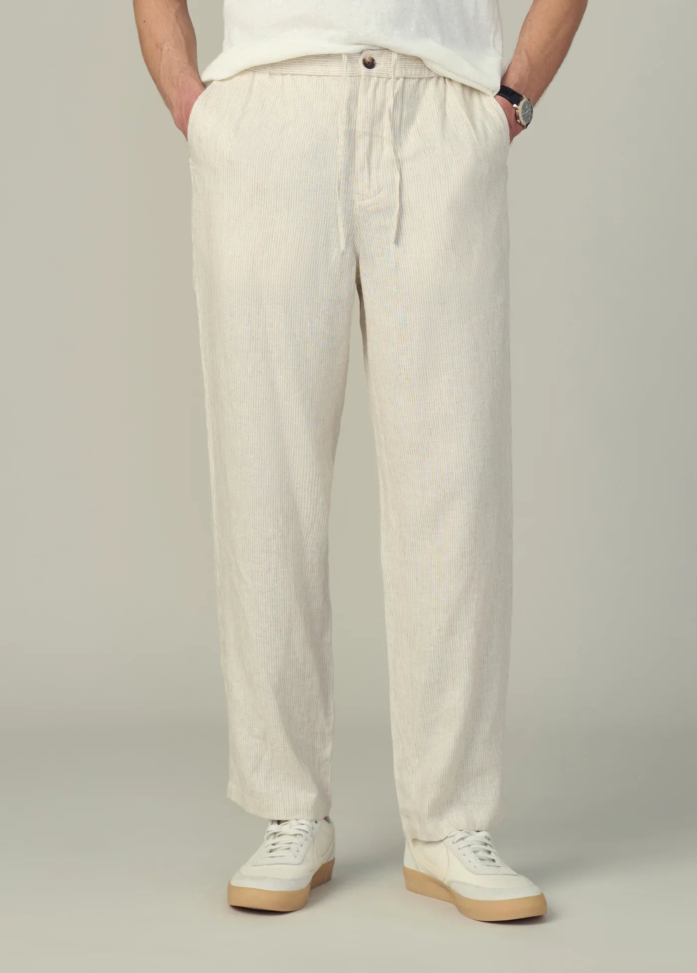 CLARKSON LINEN STRIPED PANT