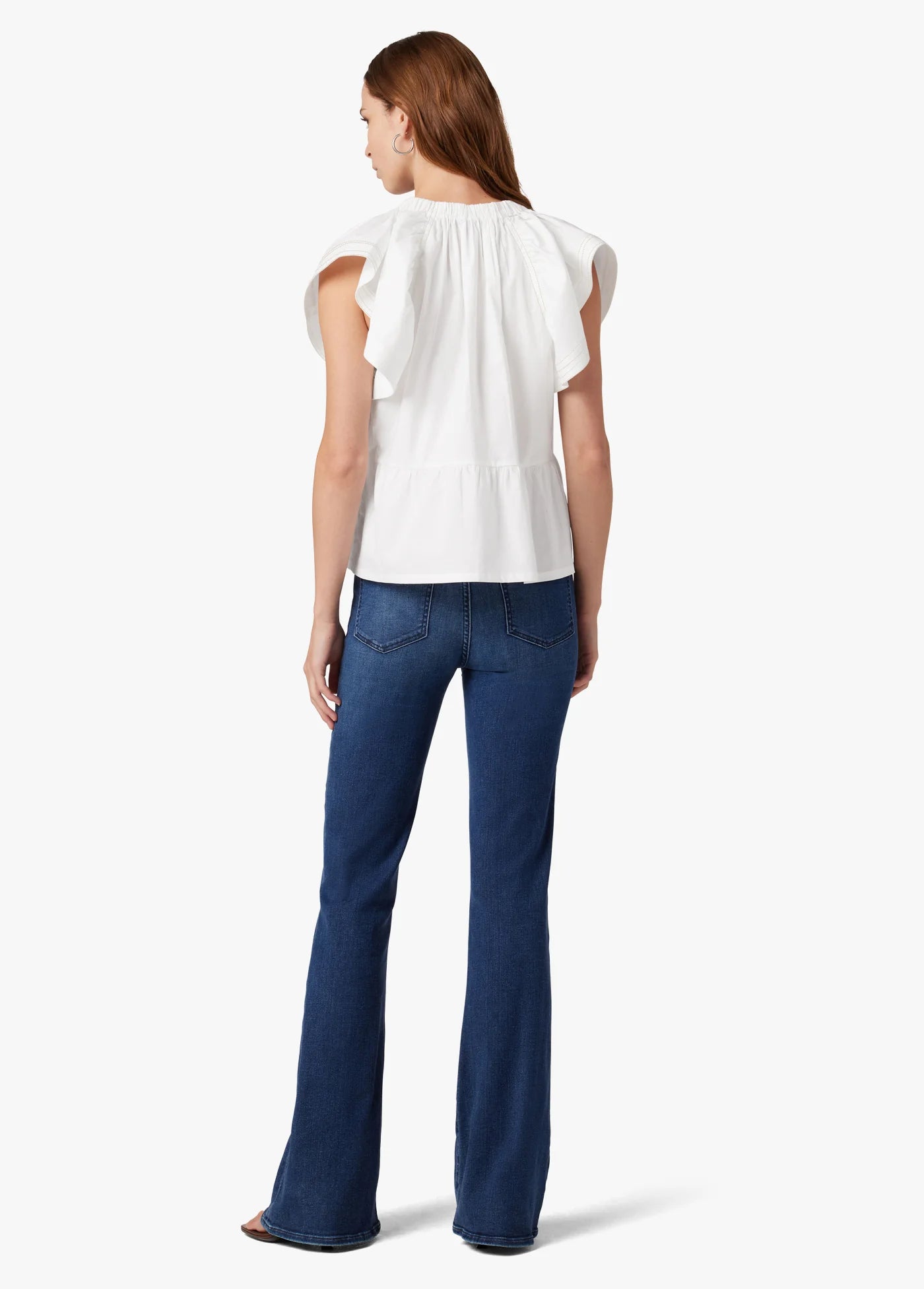 THE ADELYN FLUTTER SLEEVE TOP