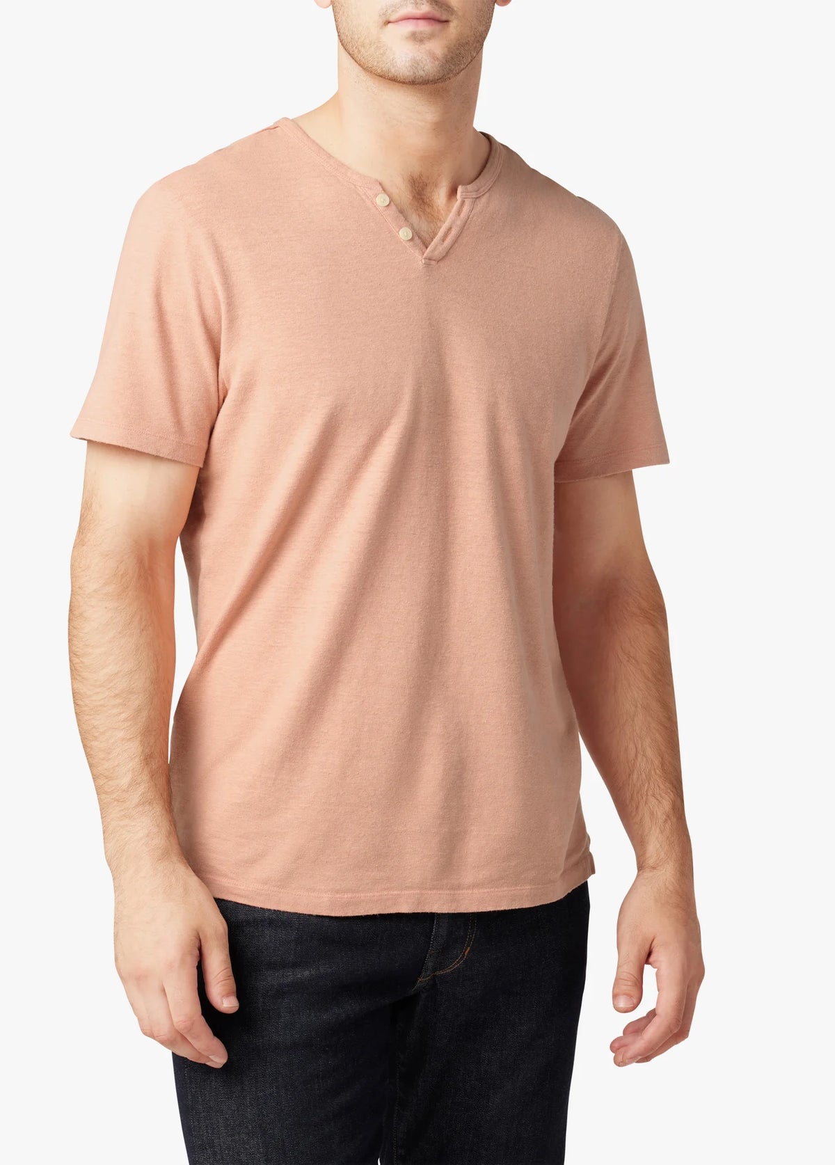 WINTZ SHORT SLEEVE HEMP HENLEY